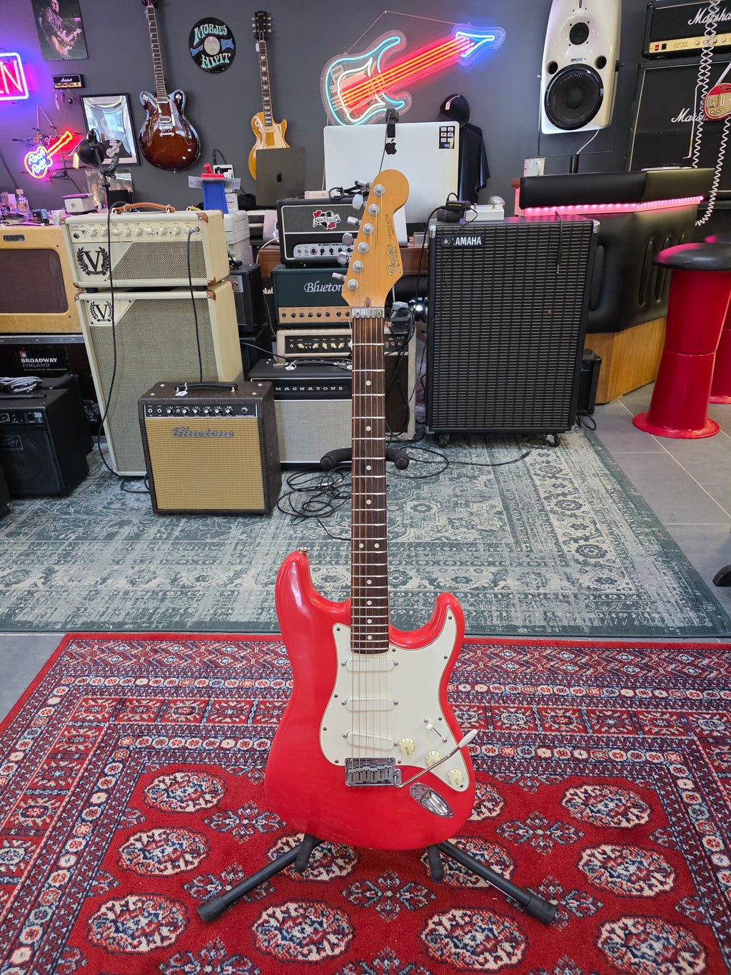 Fender Stratocaster Plus 1988 Fiesta Red