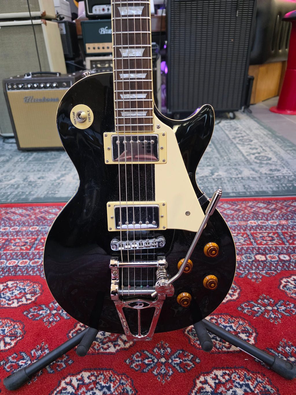 Epiphone Les Paul Standard 2004 w/ Duesenberg Les Trem