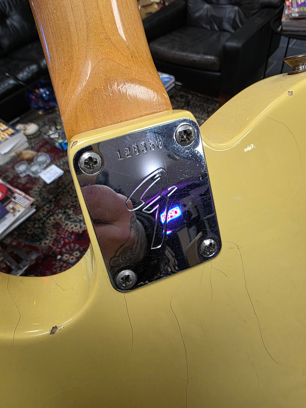 Fender Telecaster Refin Blond 1966