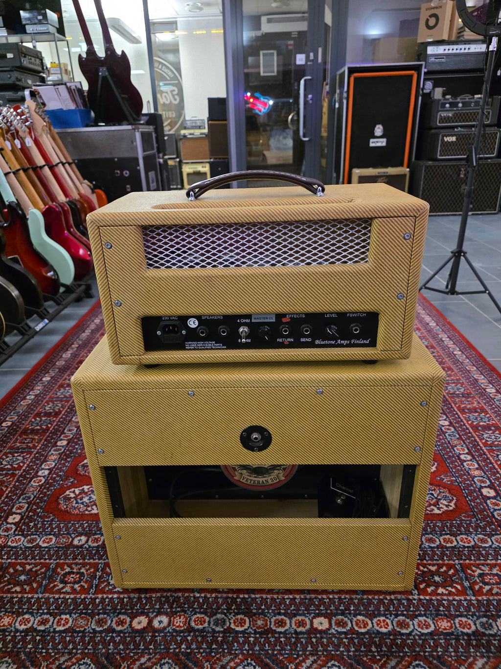 Bluetone Fried Eye 15 Head w/ 1x12" Cabinet