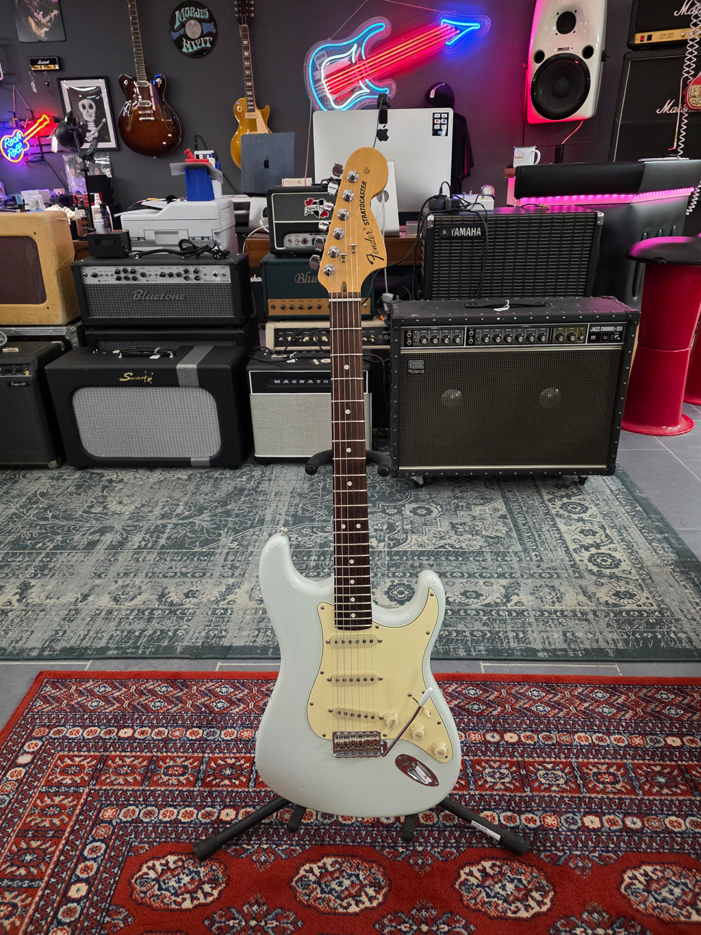 Fender American Special Stratocaster Sonic Blue 2015