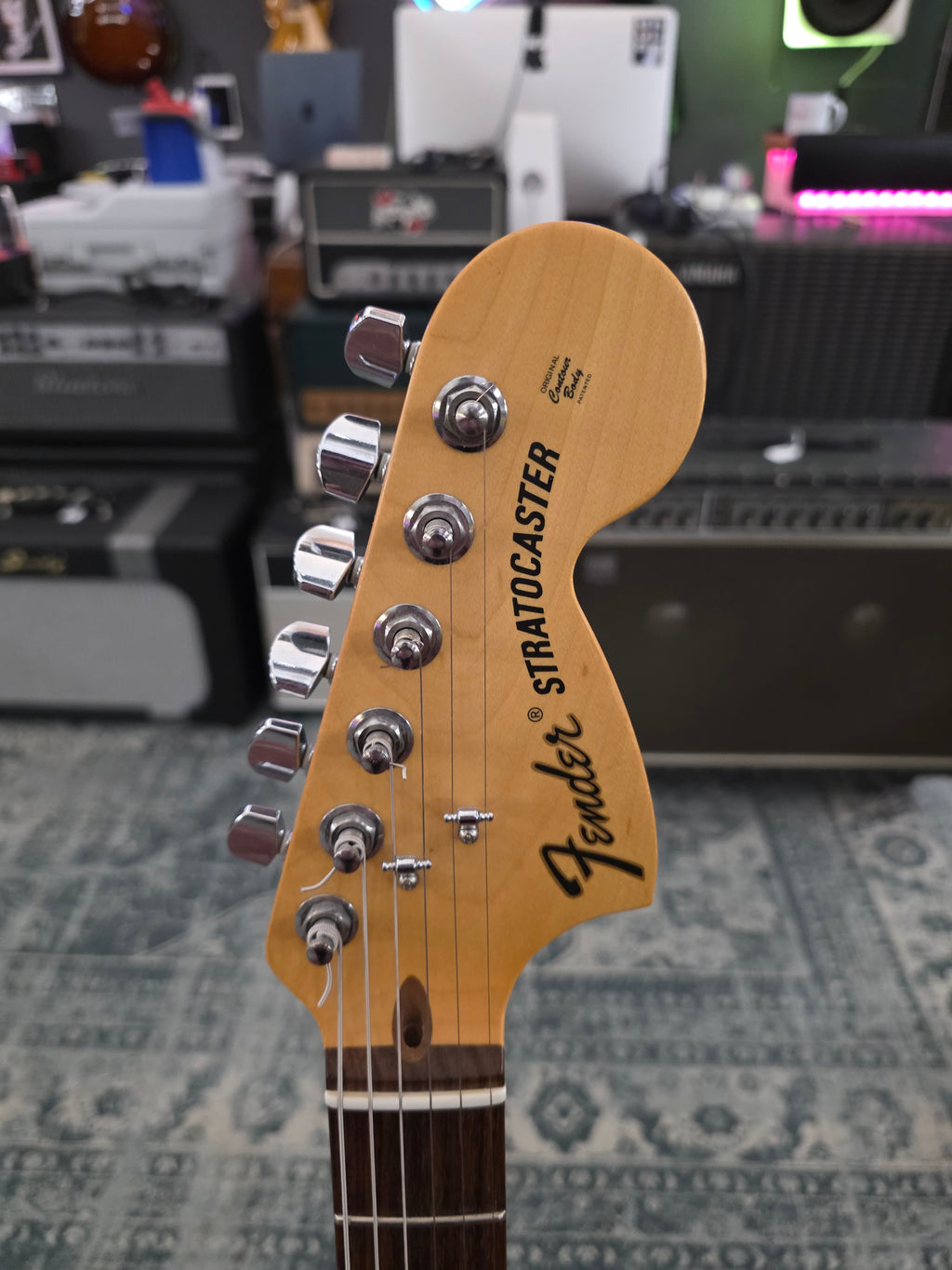 Fender American Special Stratocaster Sonic Blue 2015