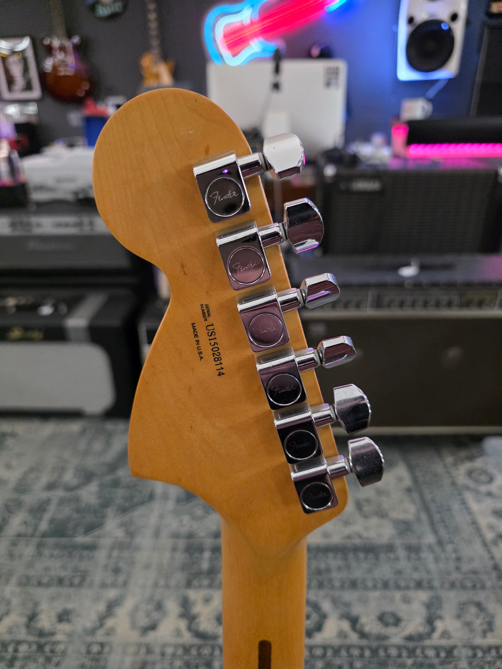 Fender American Special Stratocaster Sonic Blue 2015