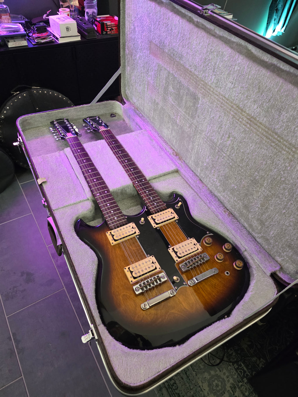 Ibanez ST1200 Studio Double-Neck 1982