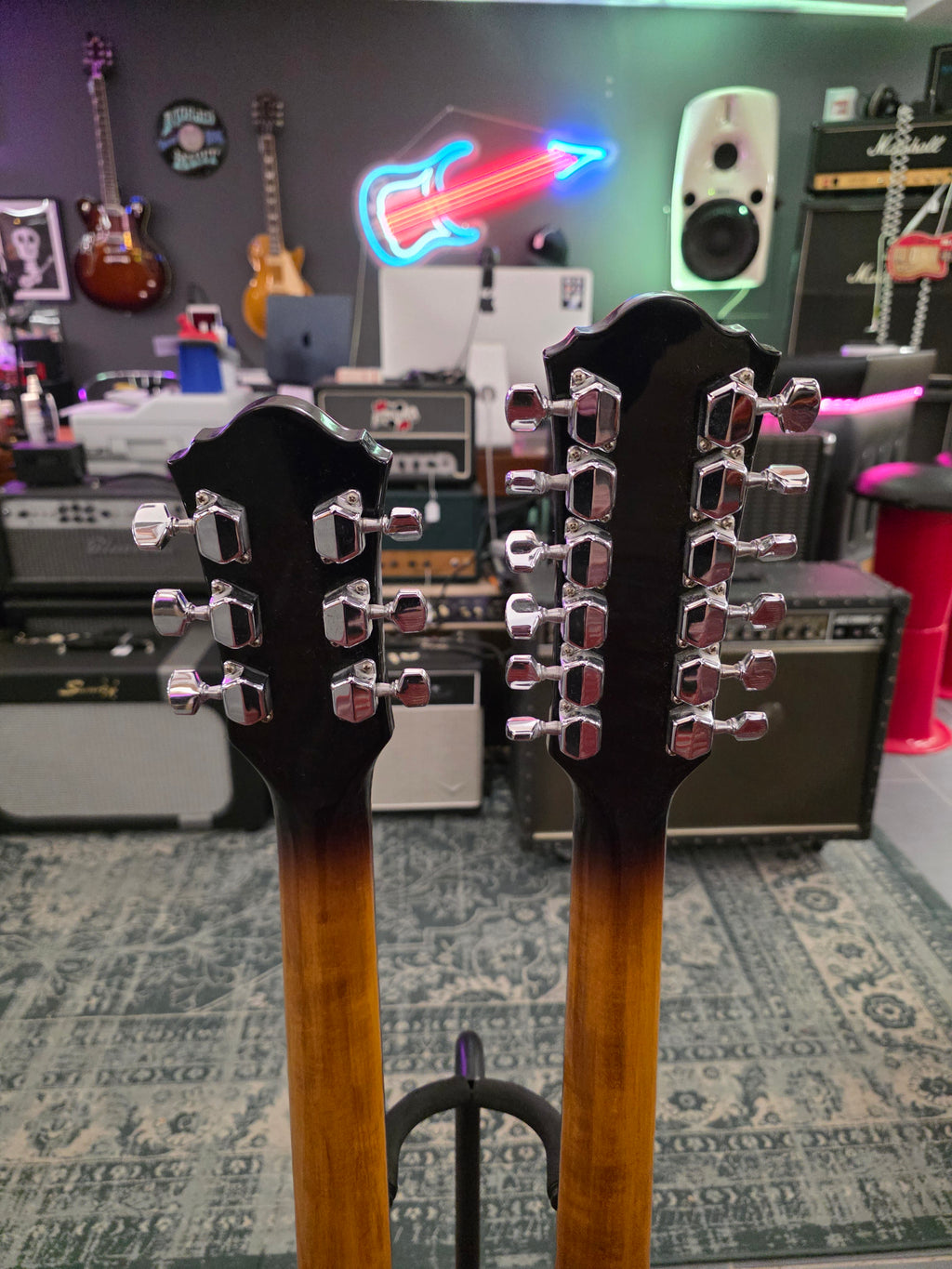 Ibanez ST1200 Studio Double-Neck 1982