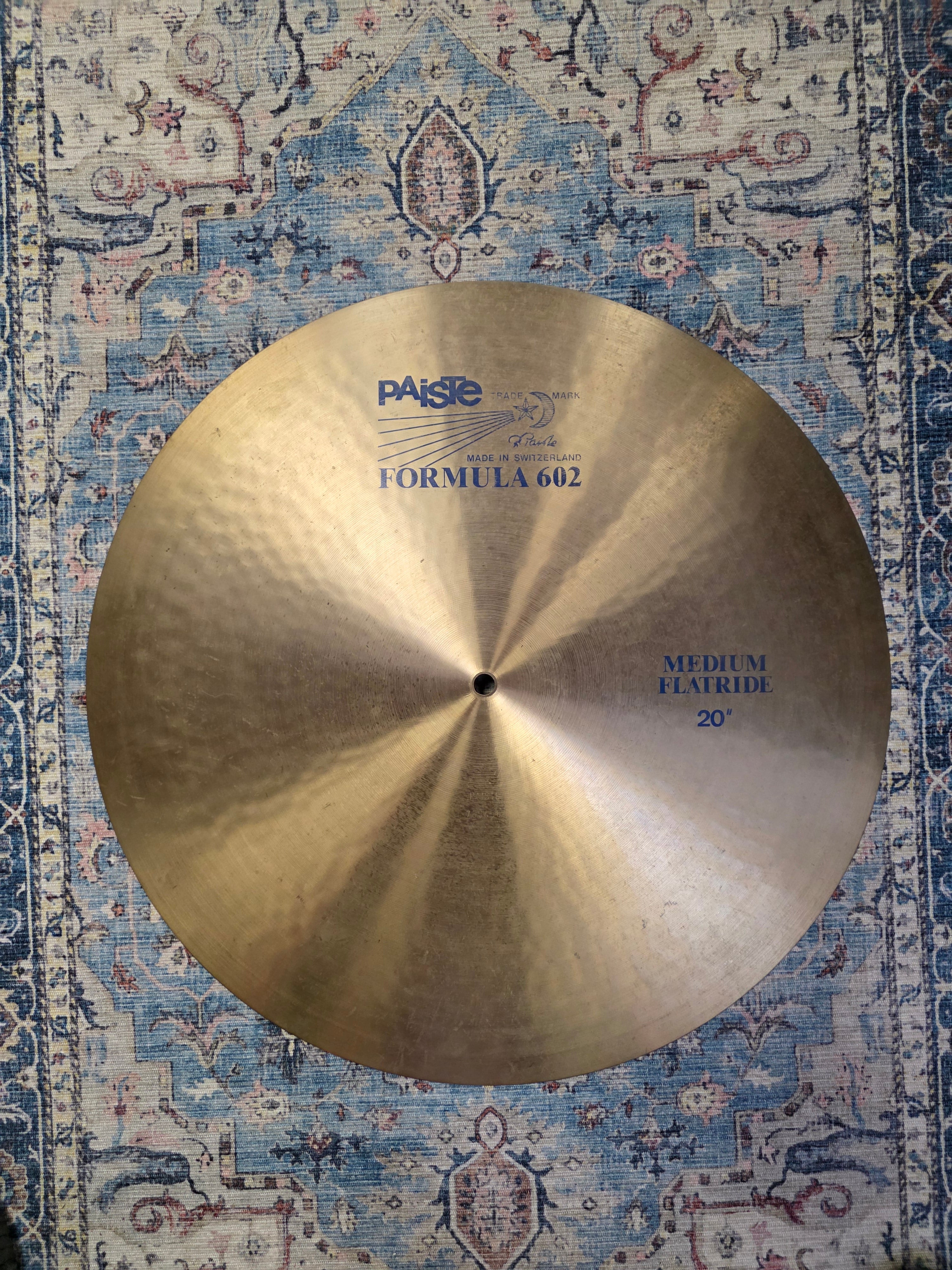 Paiste Formula 602 Medium Flat Ride 20