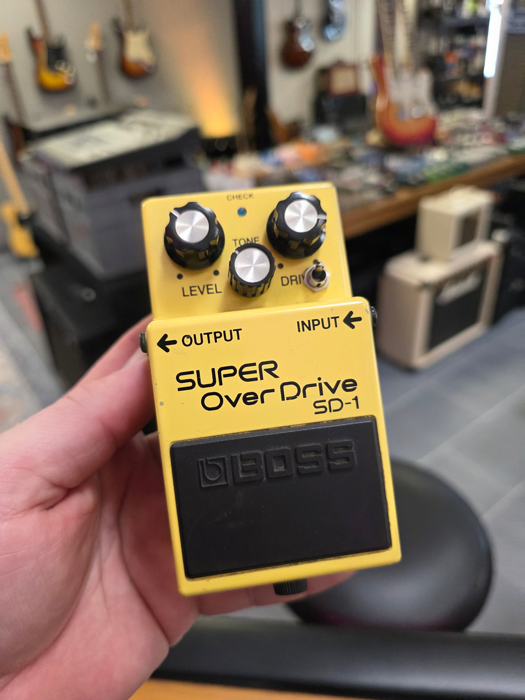 Boss SD-1 Keeley GE Mod