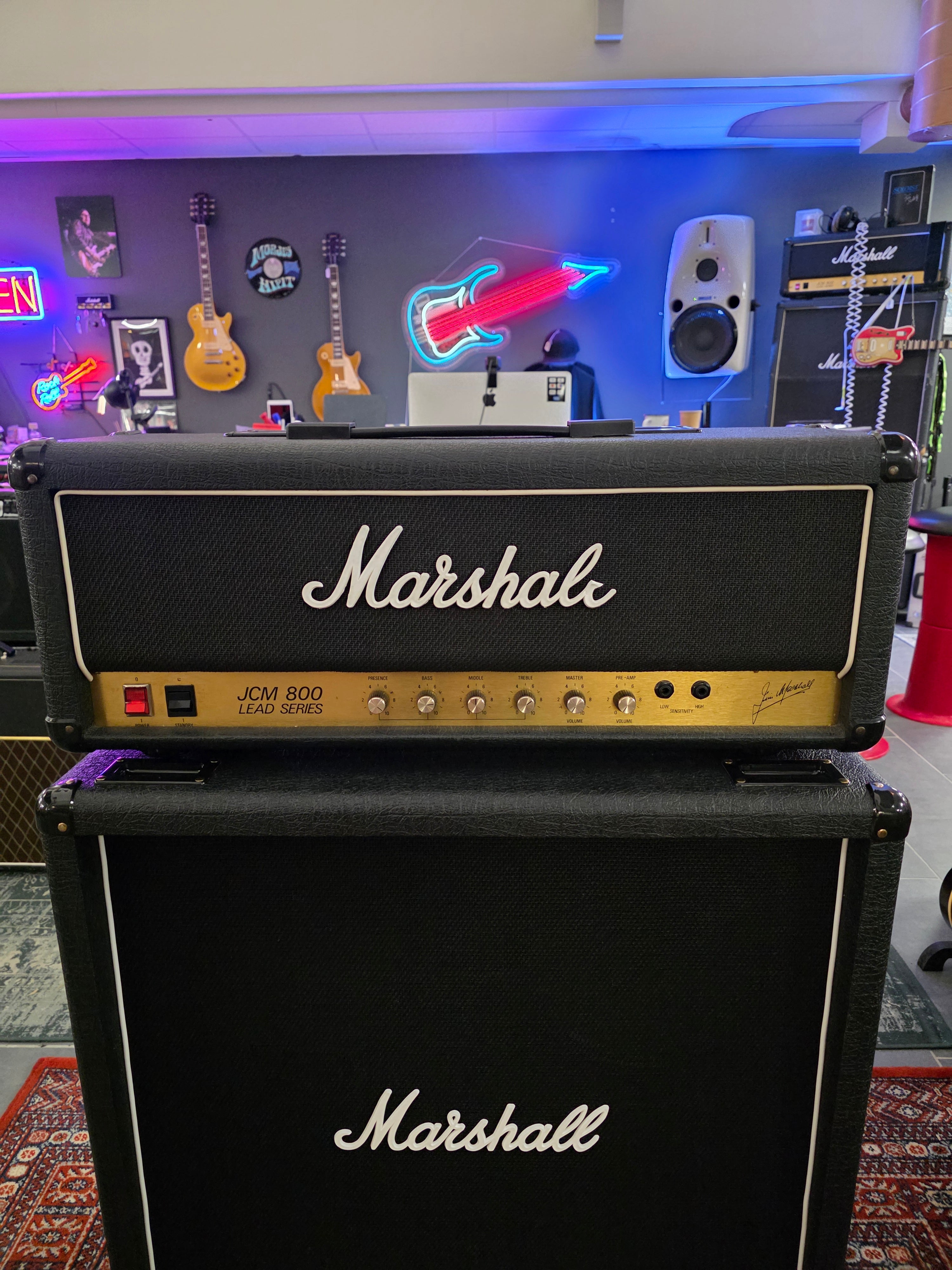 Marshall JCM800 1987 Master Volume and Effects Loop Mod