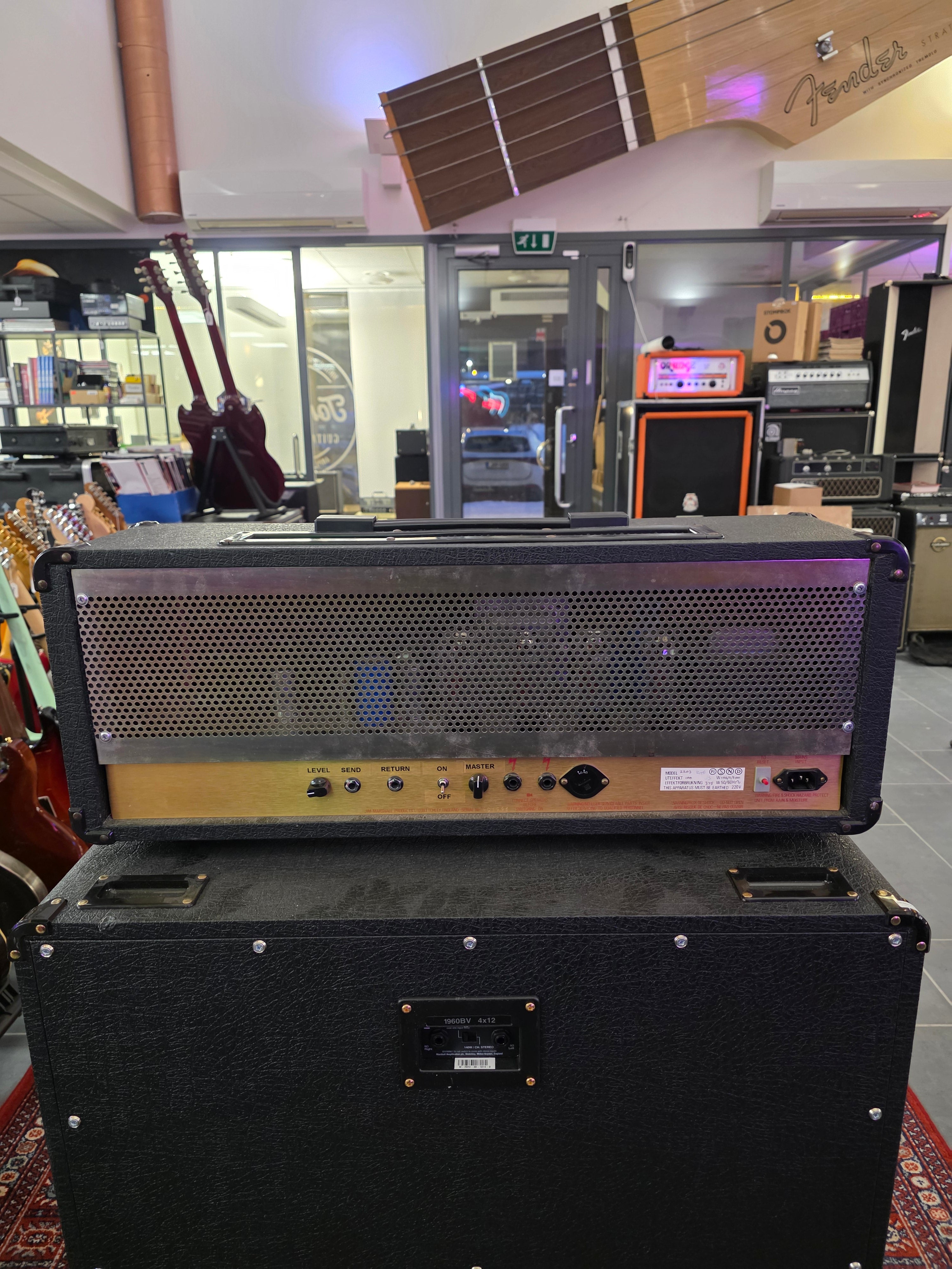 Marshall JCM800 1987 Master Volume and Effects Loop Mod