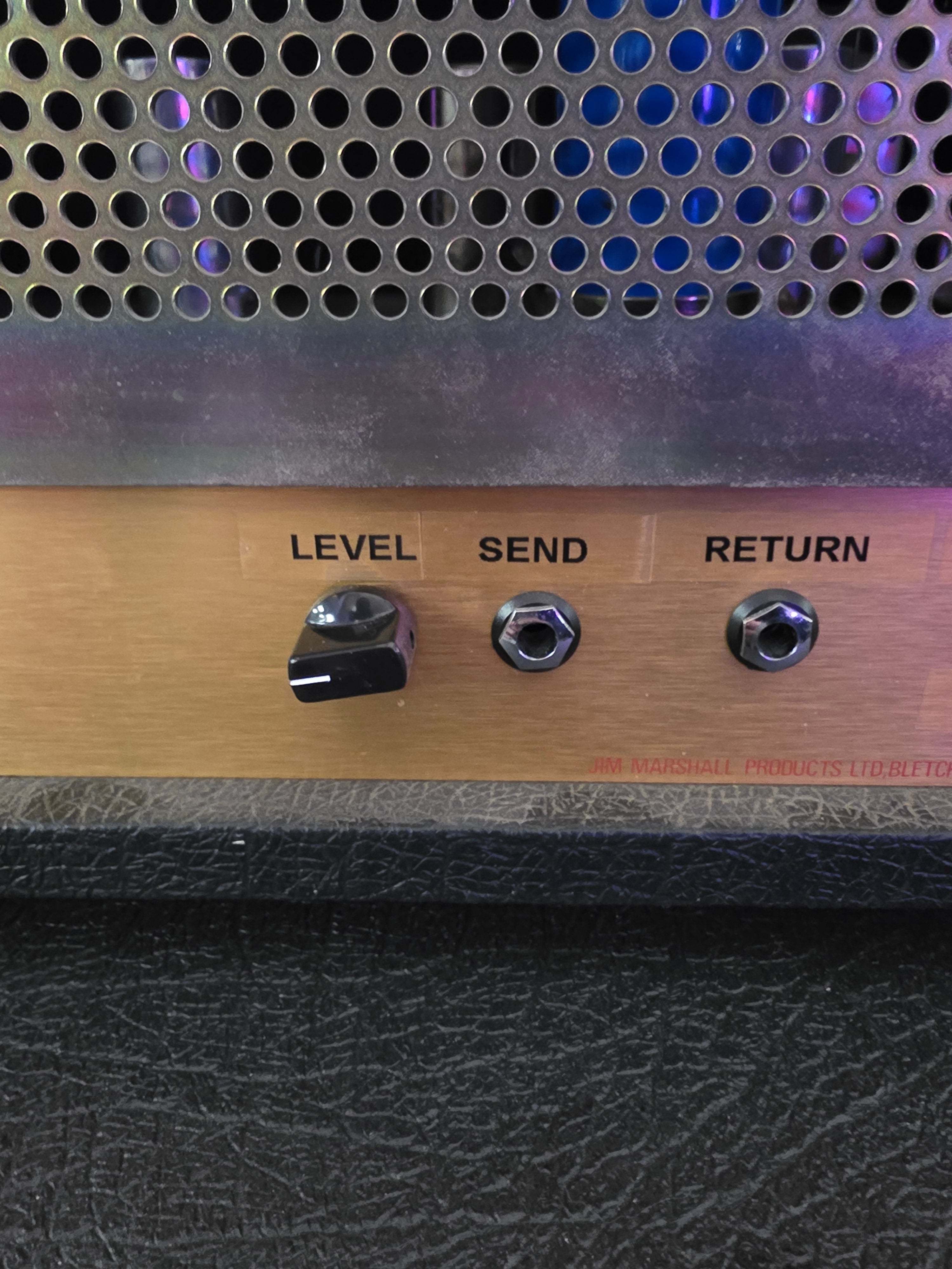 Marshall JCM800 1987 Master Volume and Effects Loop Mod