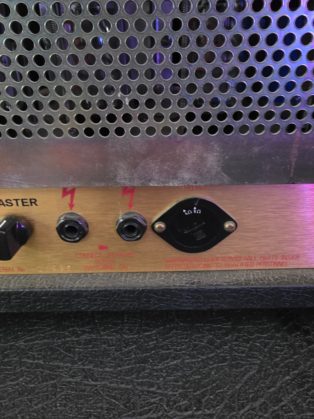 Marshall JCM800 1987 Master Volume and Effects Loop Mod