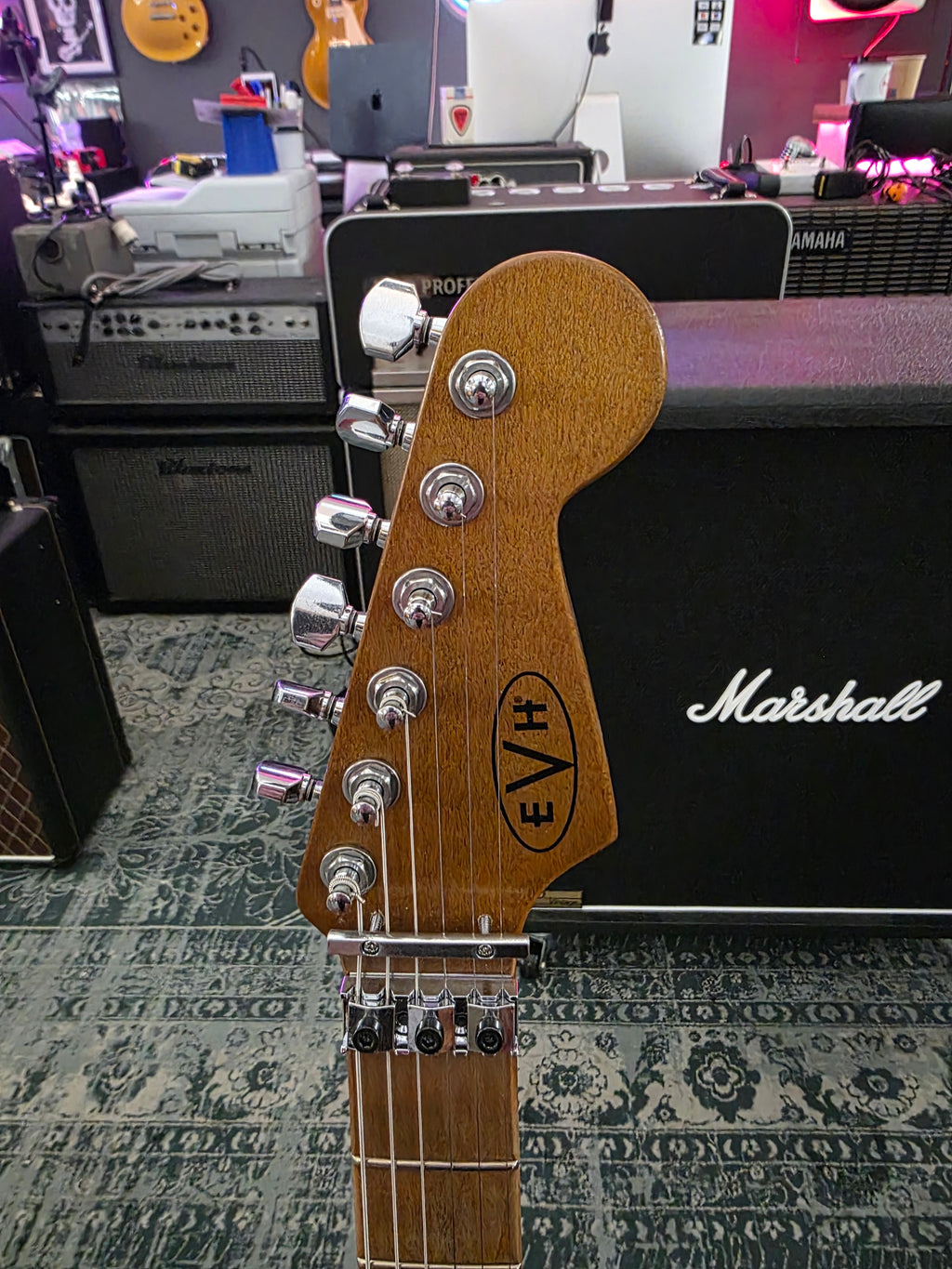 EVH Frankie Striped MN Relic