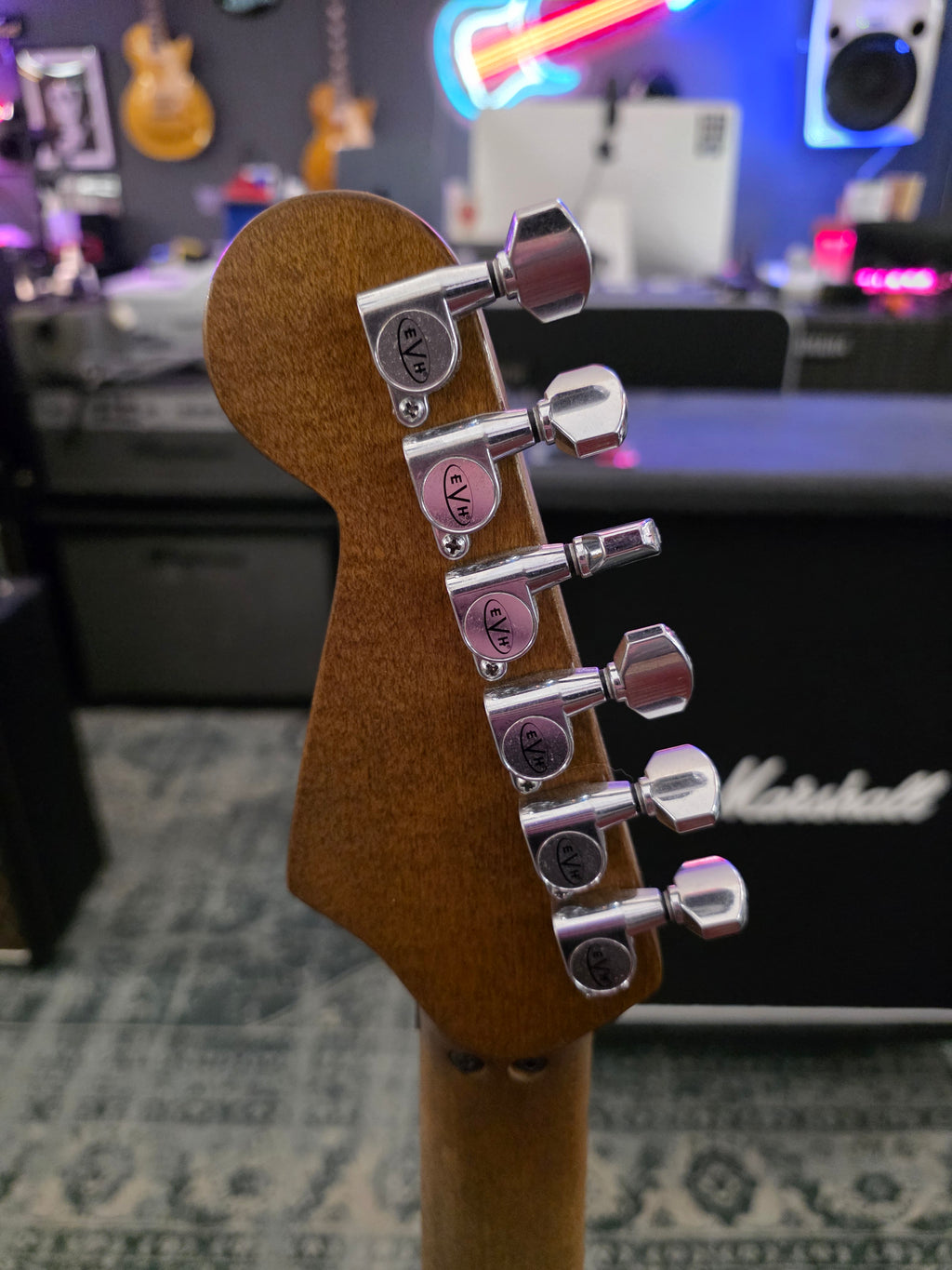 EVH Frankie Striped MN Relic