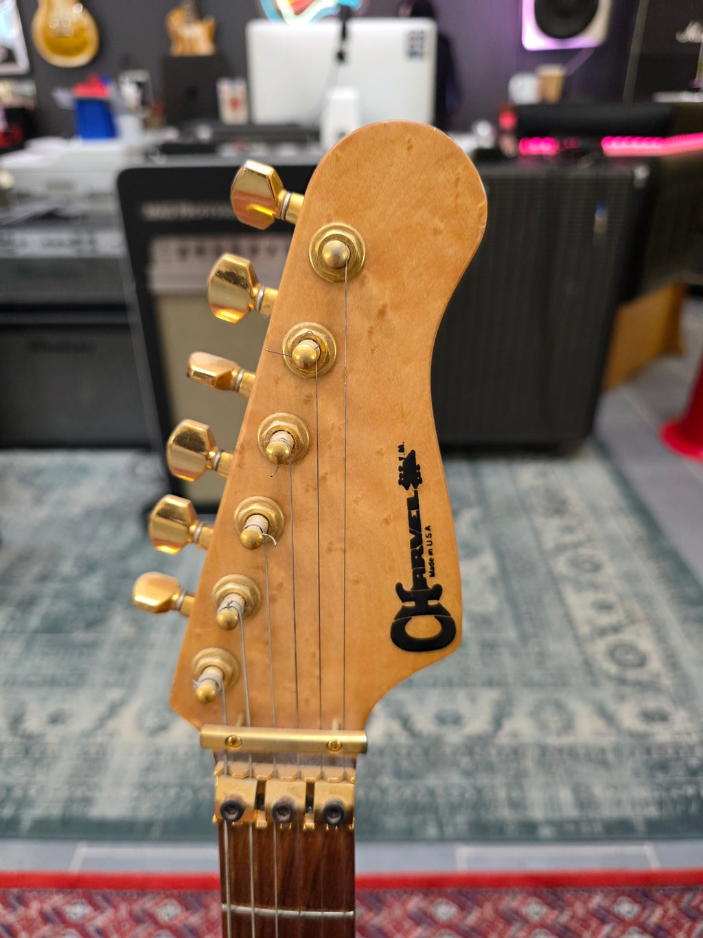 Charvel San Dimas SD-1 Hawaiian Koa 1995 Made in USA
