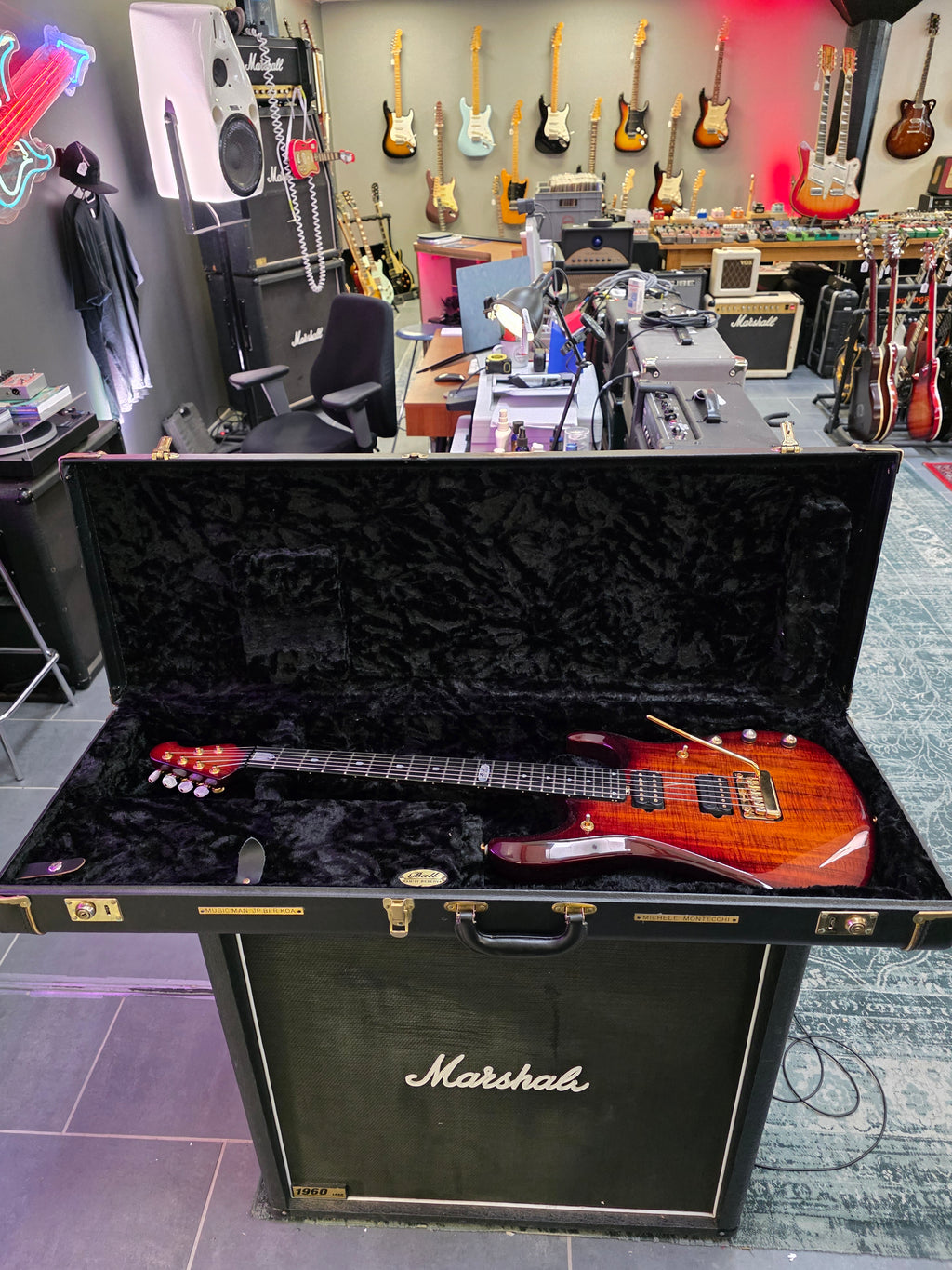 Music Man John Petrucci JP6 BFR Koa Island Burst 2011
