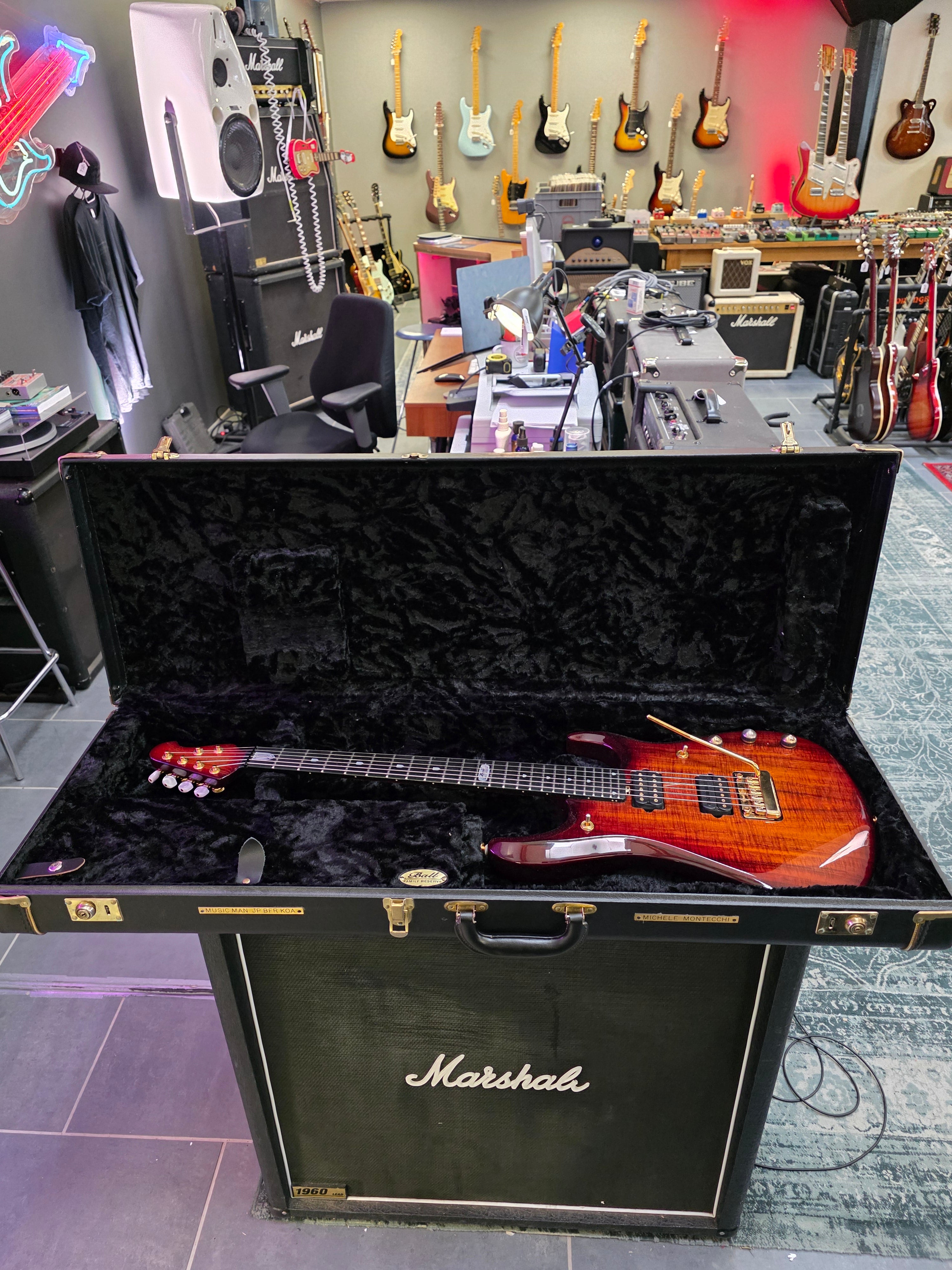 Music Man John Petrucci JP6 BFR Koa Island Burst 2011