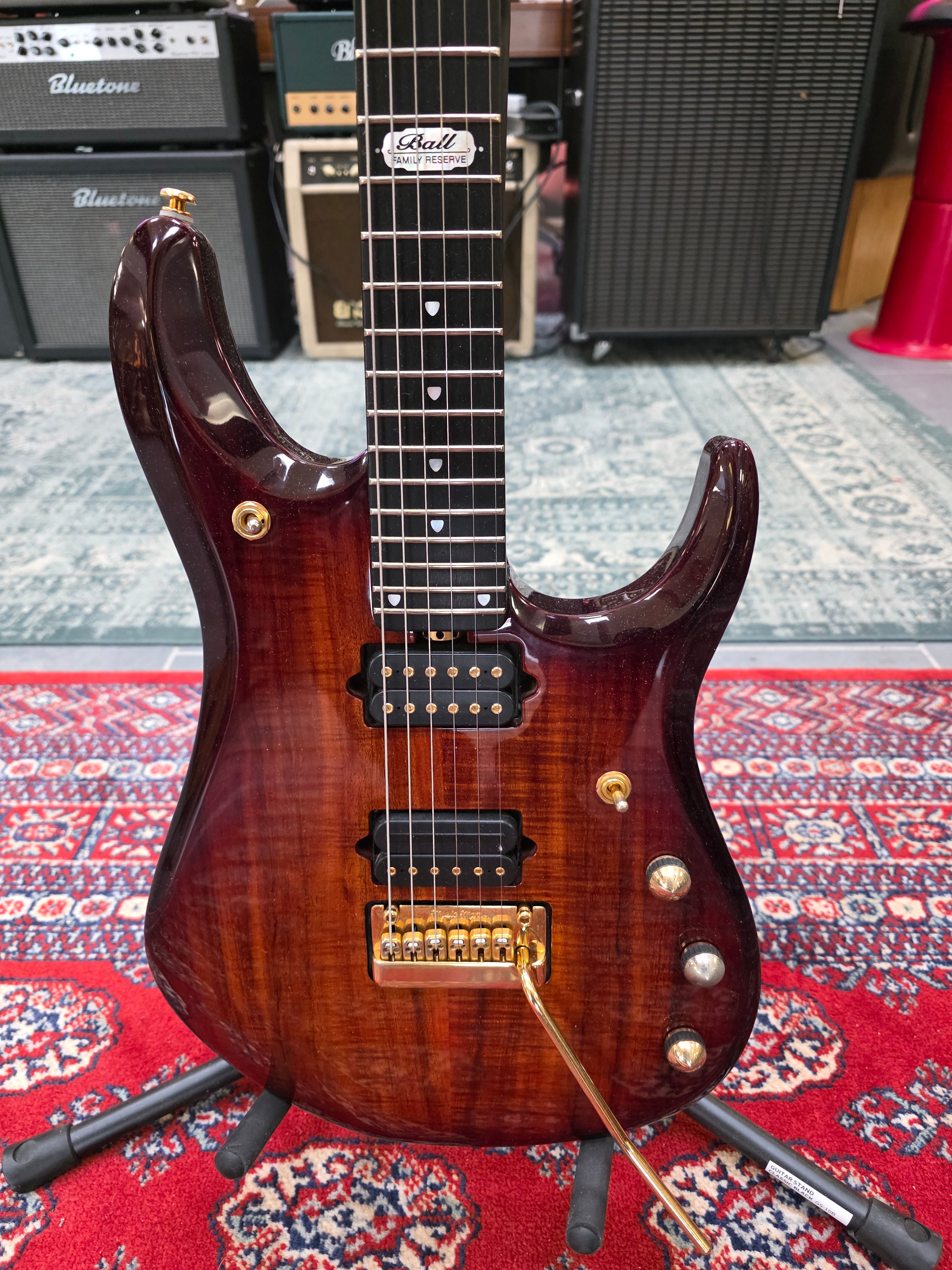Music Man John Petrucci JP6 BFR Koa Island Burst 2011