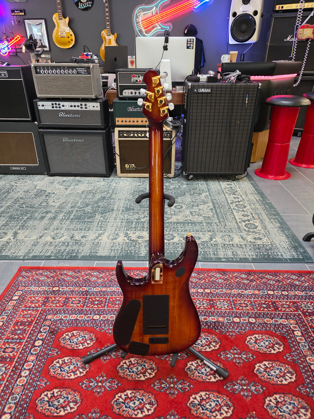 Music Man John Petrucci JP6 BFR Koa Island Burst 2011