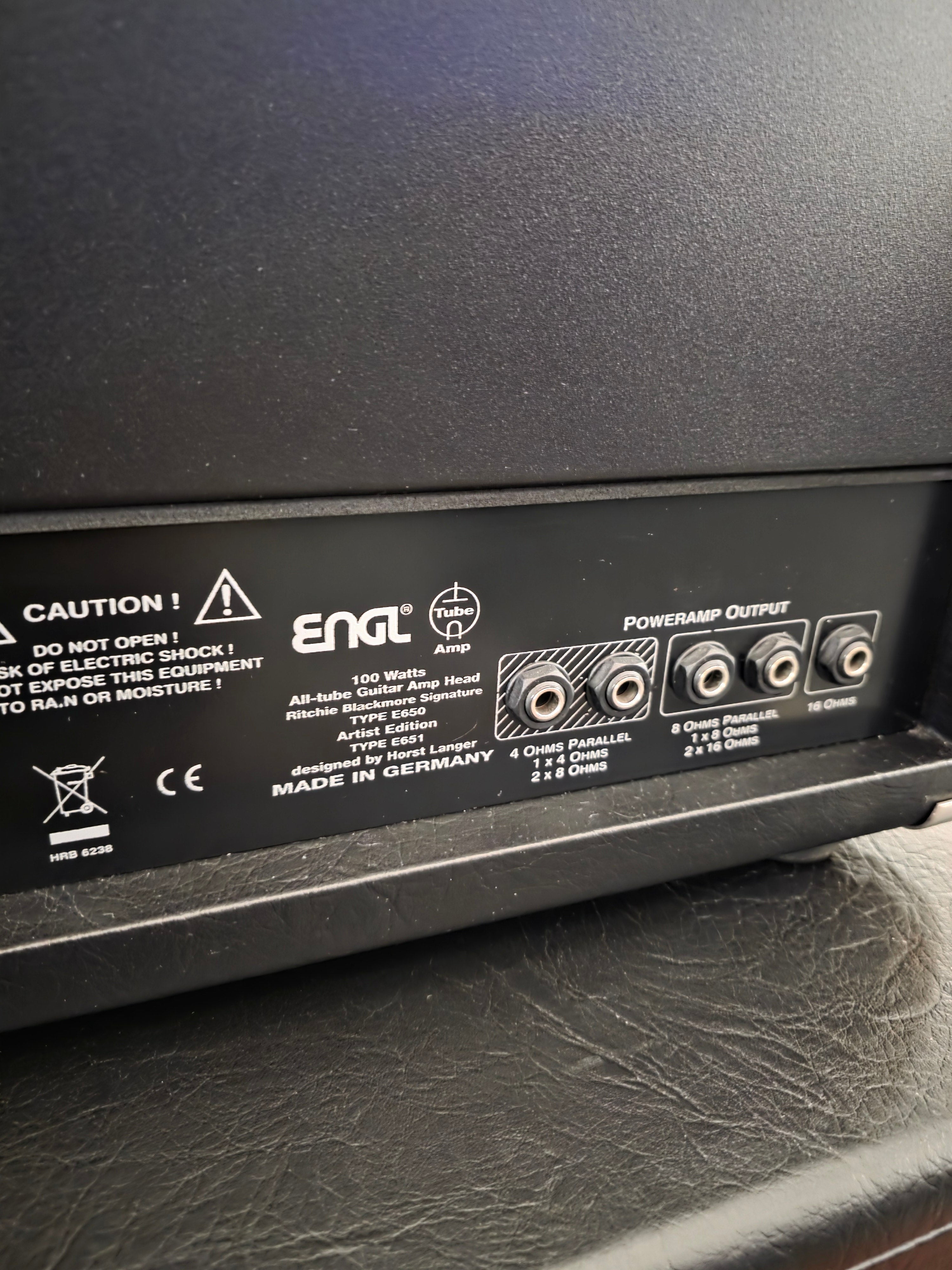 Engl E-653 Artist Edition 50 Head