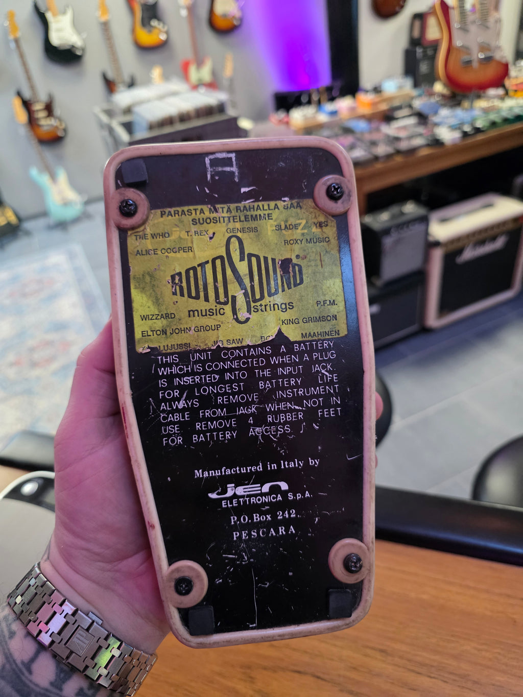 Jen Fuzz Tone Bender late 1960s