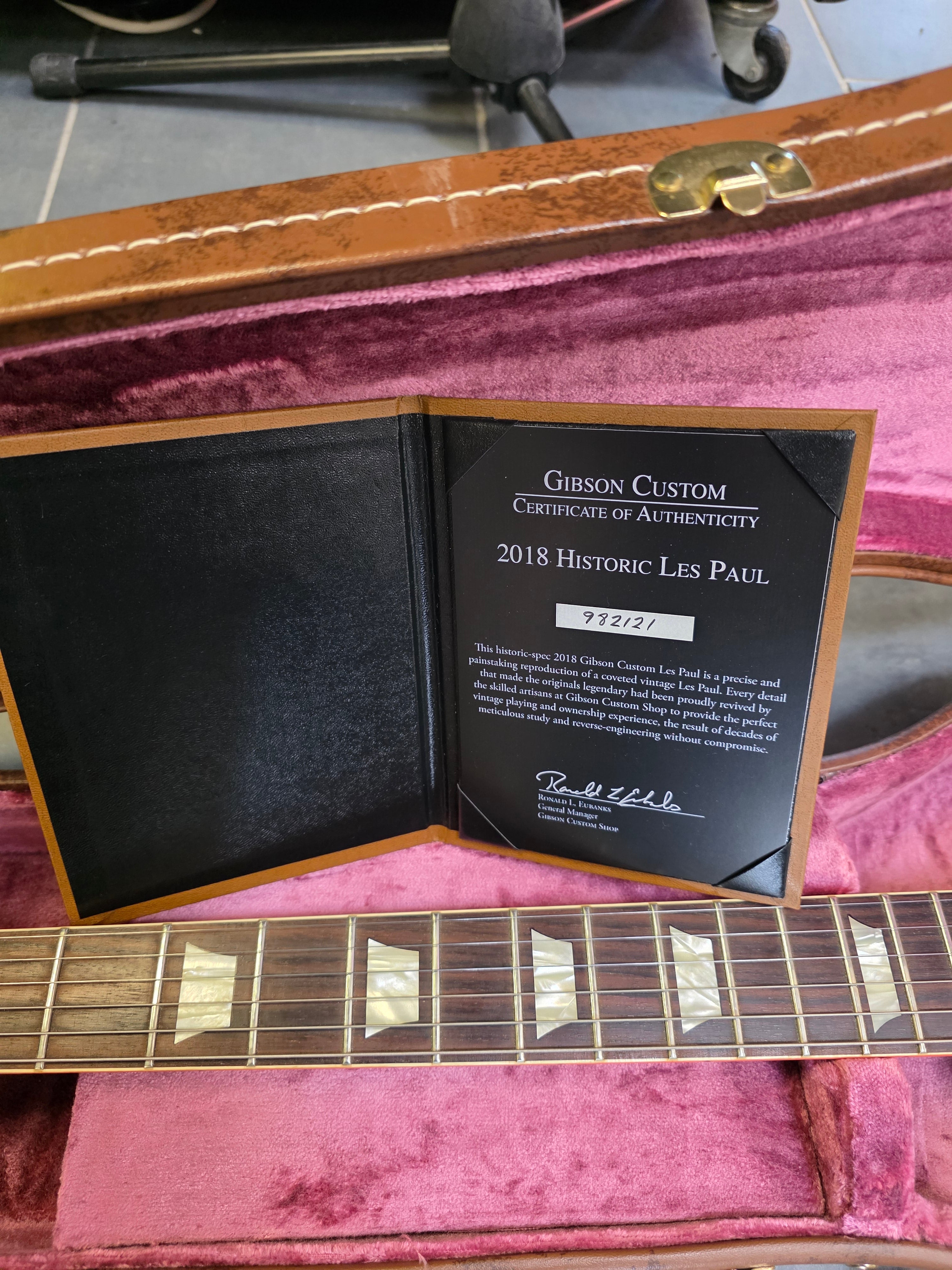 Gibson Custom Shop Les Paul R9 VOS 1959 Reissue 2018