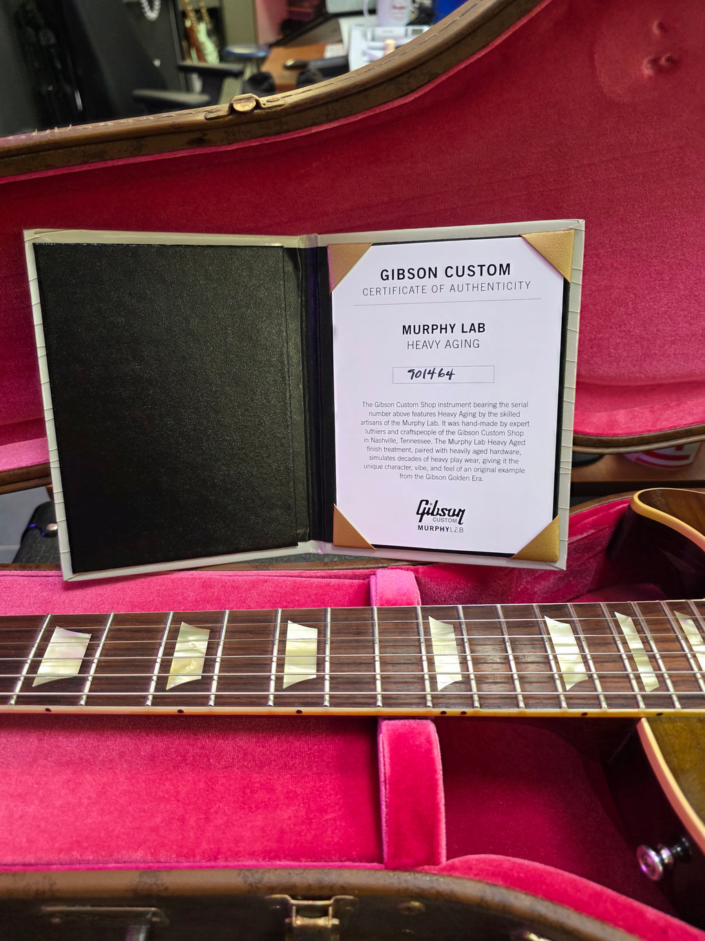 Gibson Custom Shop M2M Les Paul R9 Heavy Aged Dirty Green Lemon Burst 2020