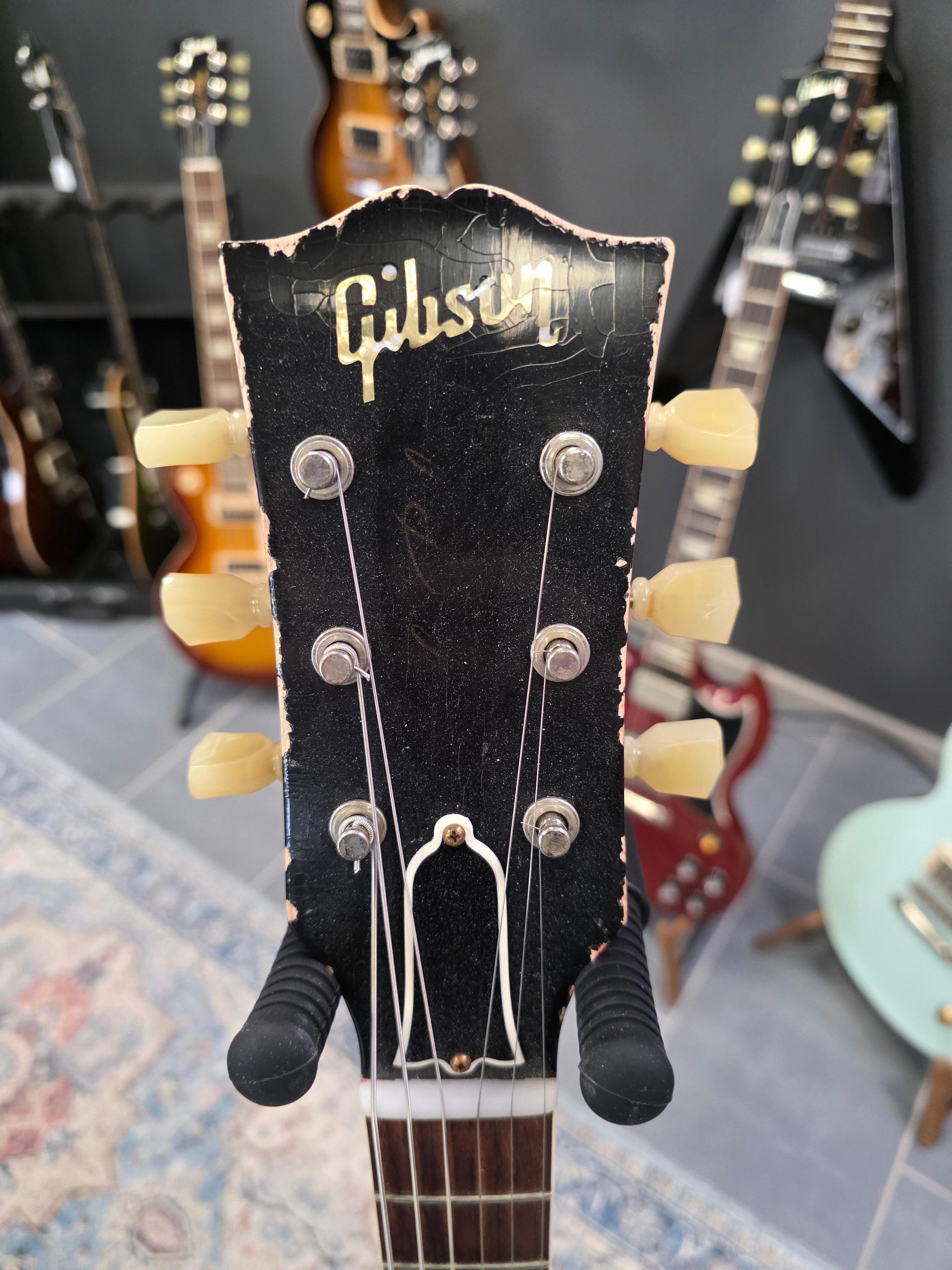 Gibson Custom Shop M2M Les Paul R9 Heavy Aged Dirty Green Lemon Burst 2020