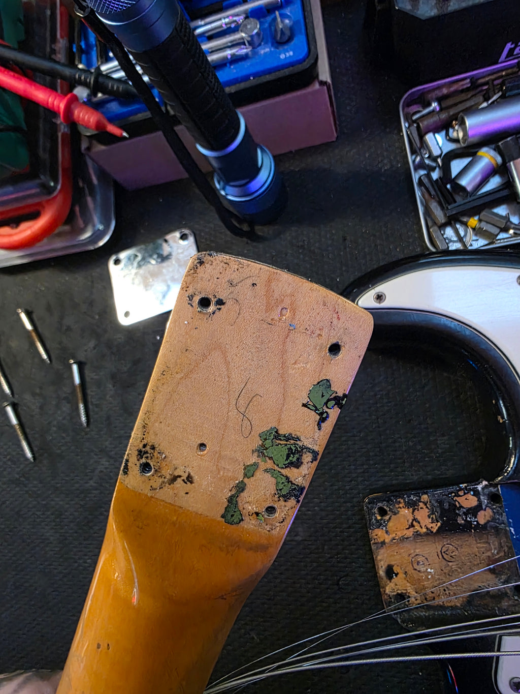 Fender Stratocaster 1966 Black Refin