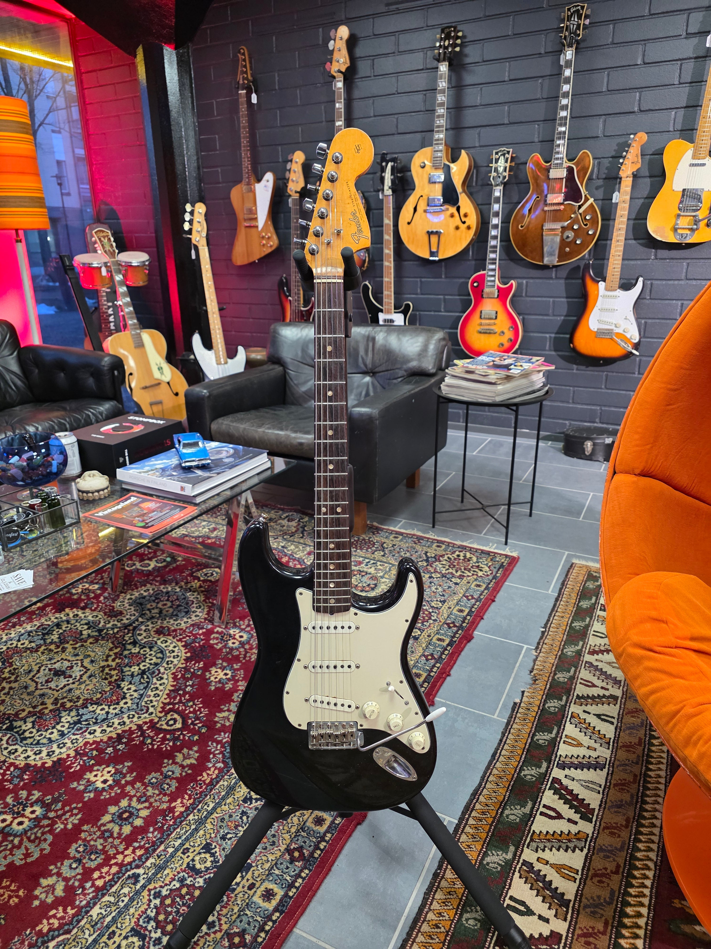 Fender Stratocaster 1966 Black Refin