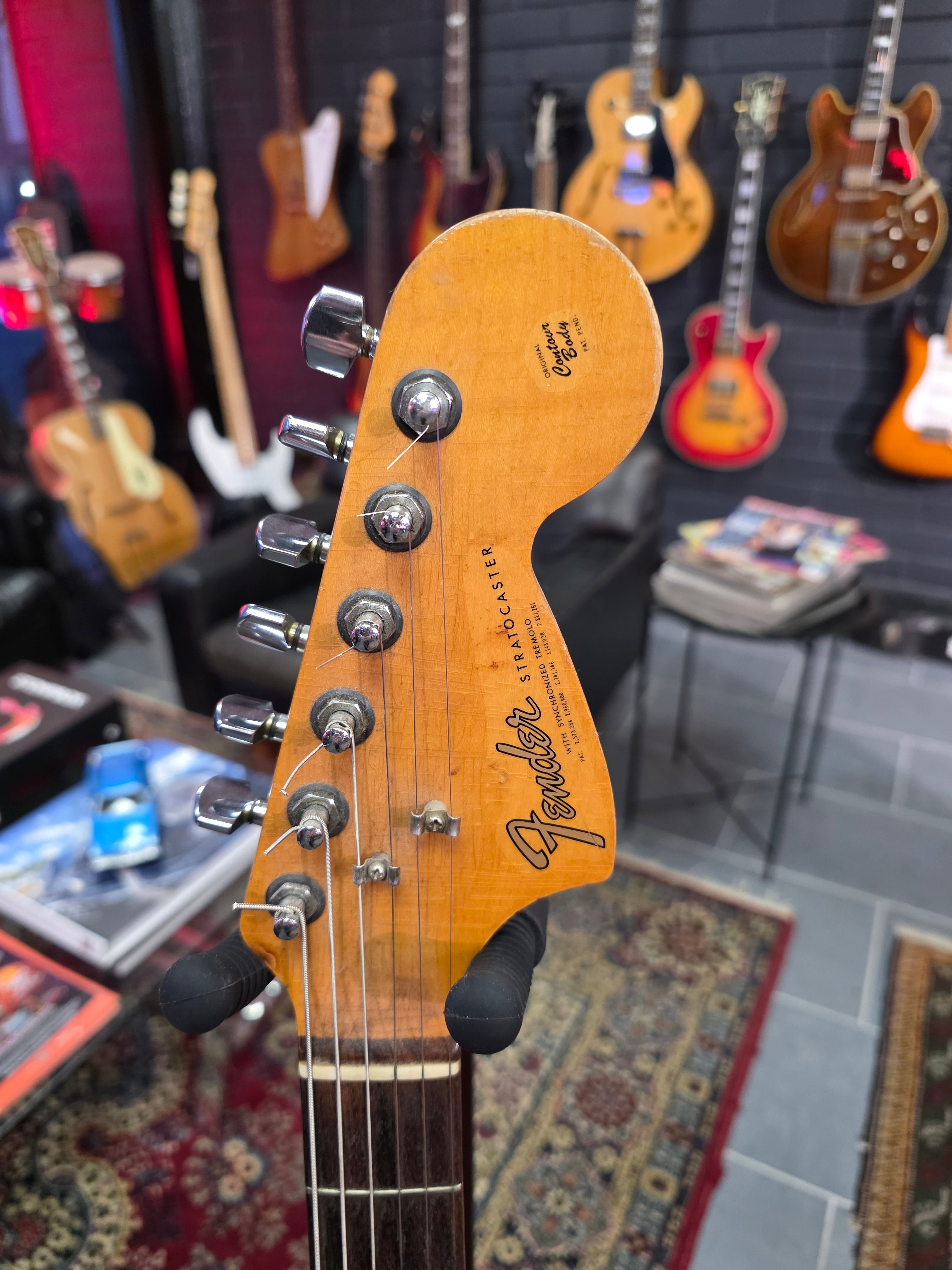 Fender Stratocaster 1966 Black Refin