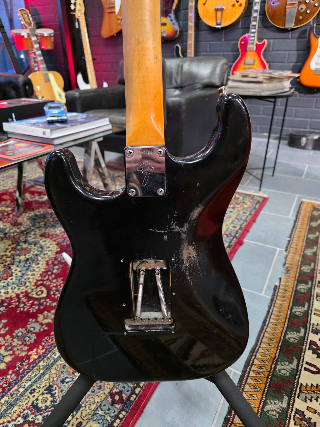 Fender Stratocaster 1966 Black Refin