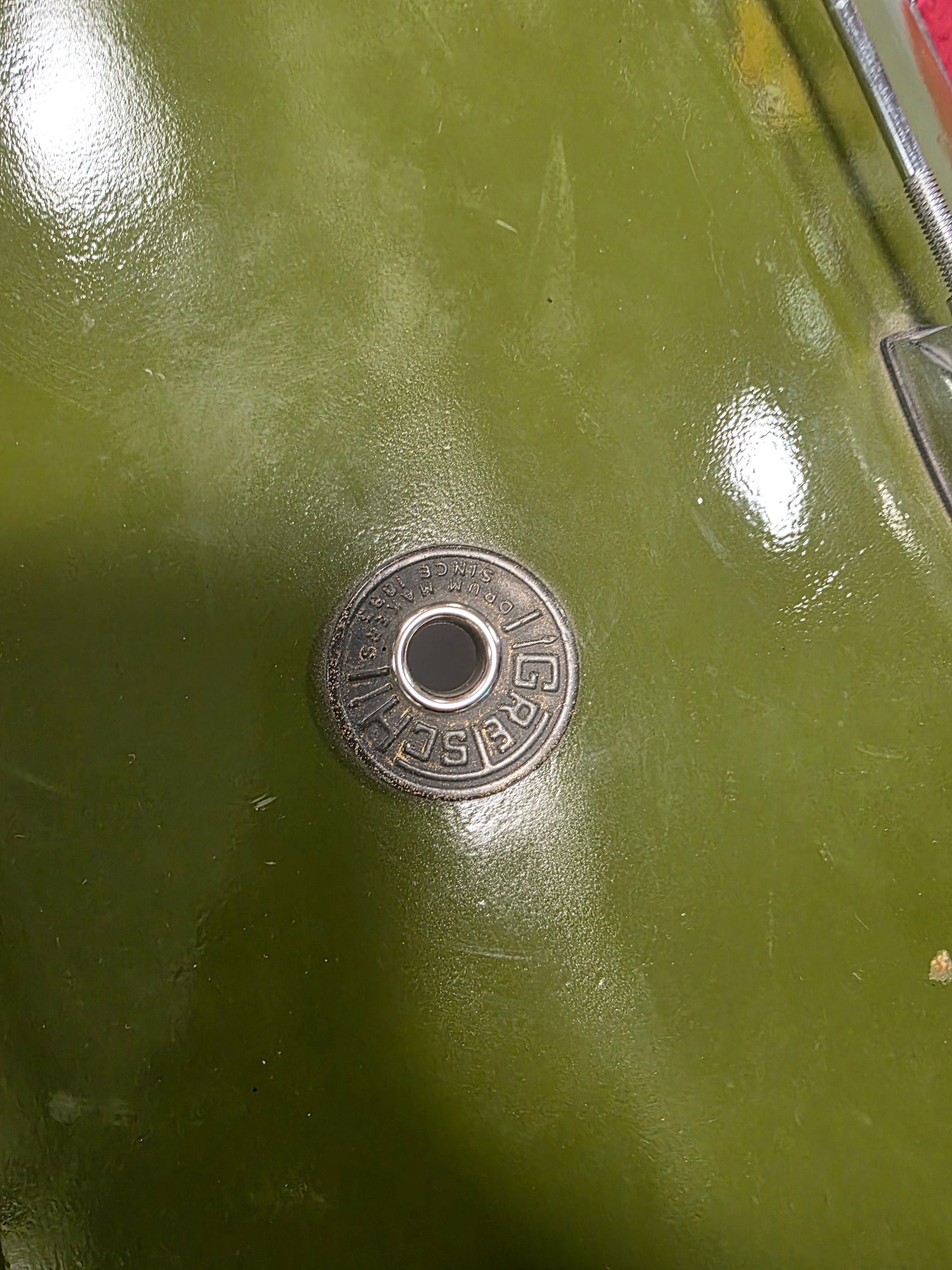 Gretsch Round Badge 1960s 22x14", 13x9", 16x16"
