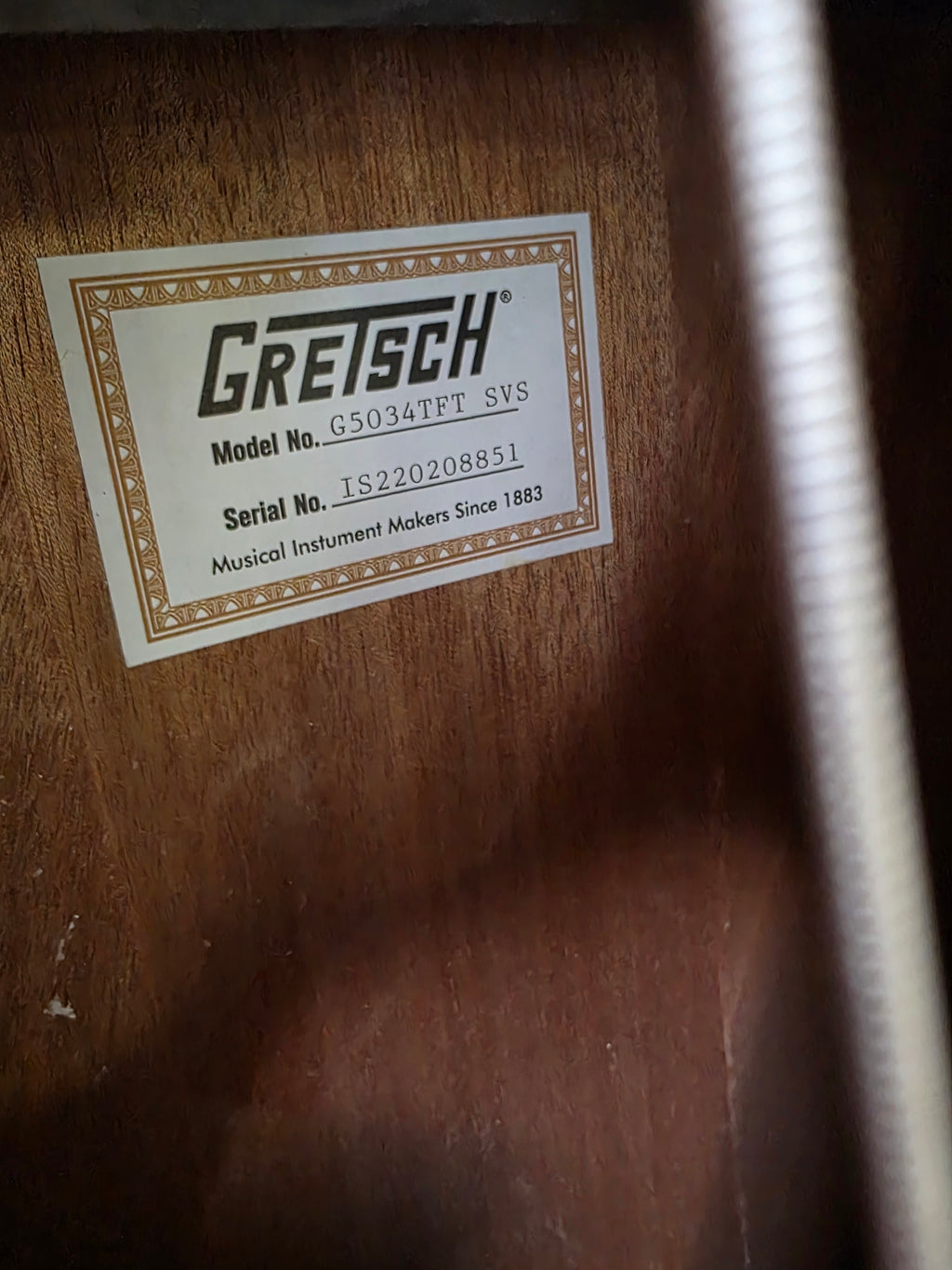 Gretsch G5034TFT Rancher Bigsby
