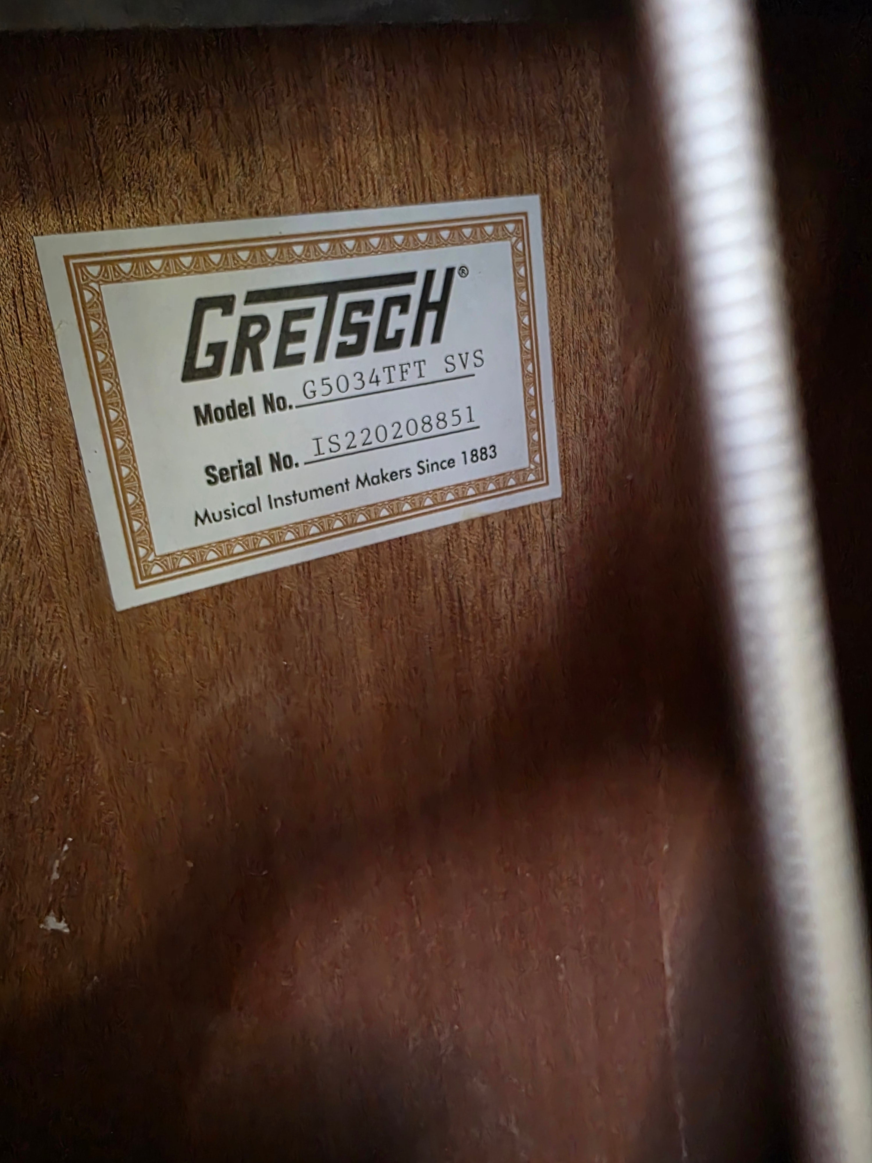 Gretsch G5034TFT Rancher Bigsby