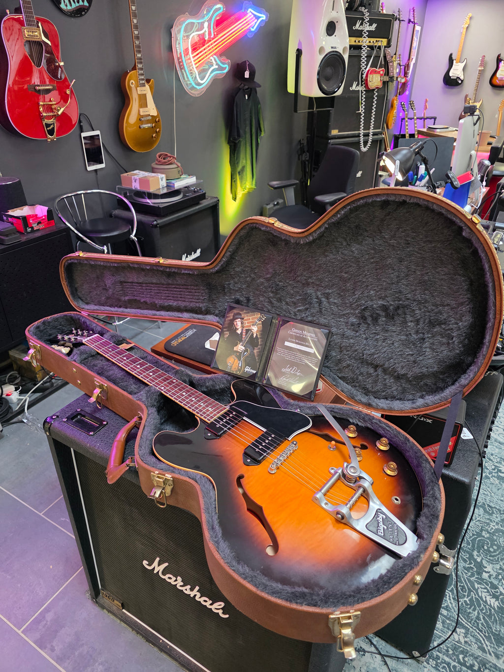 Gibson Memphis Custom Shop Luther Dickinson ES-335 VOS 2013