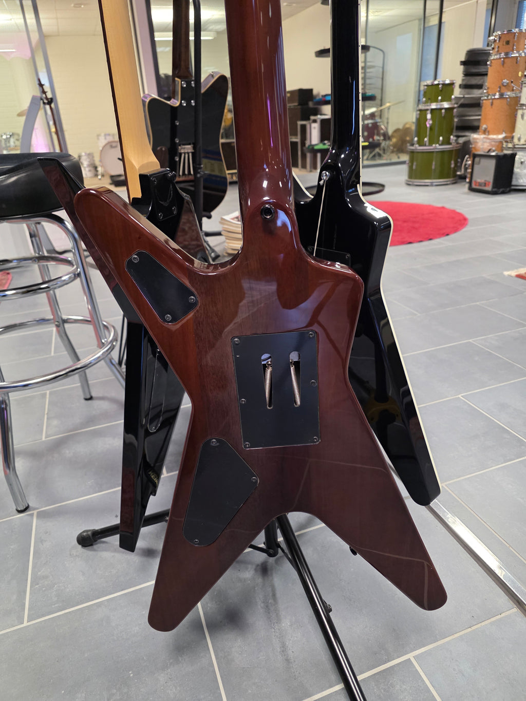 DEAN ML 79 Floyd Rose Flame Top