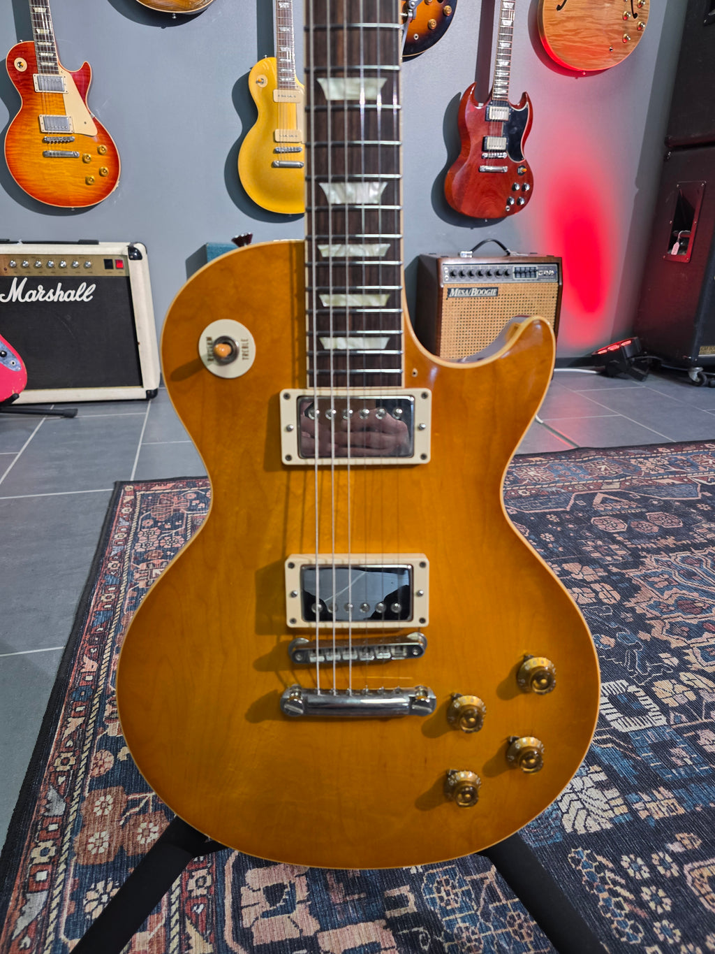 Gibson Custom Shop Les Paul 1958 Reissue VOS R8 Plain Top Butterscotch 2011