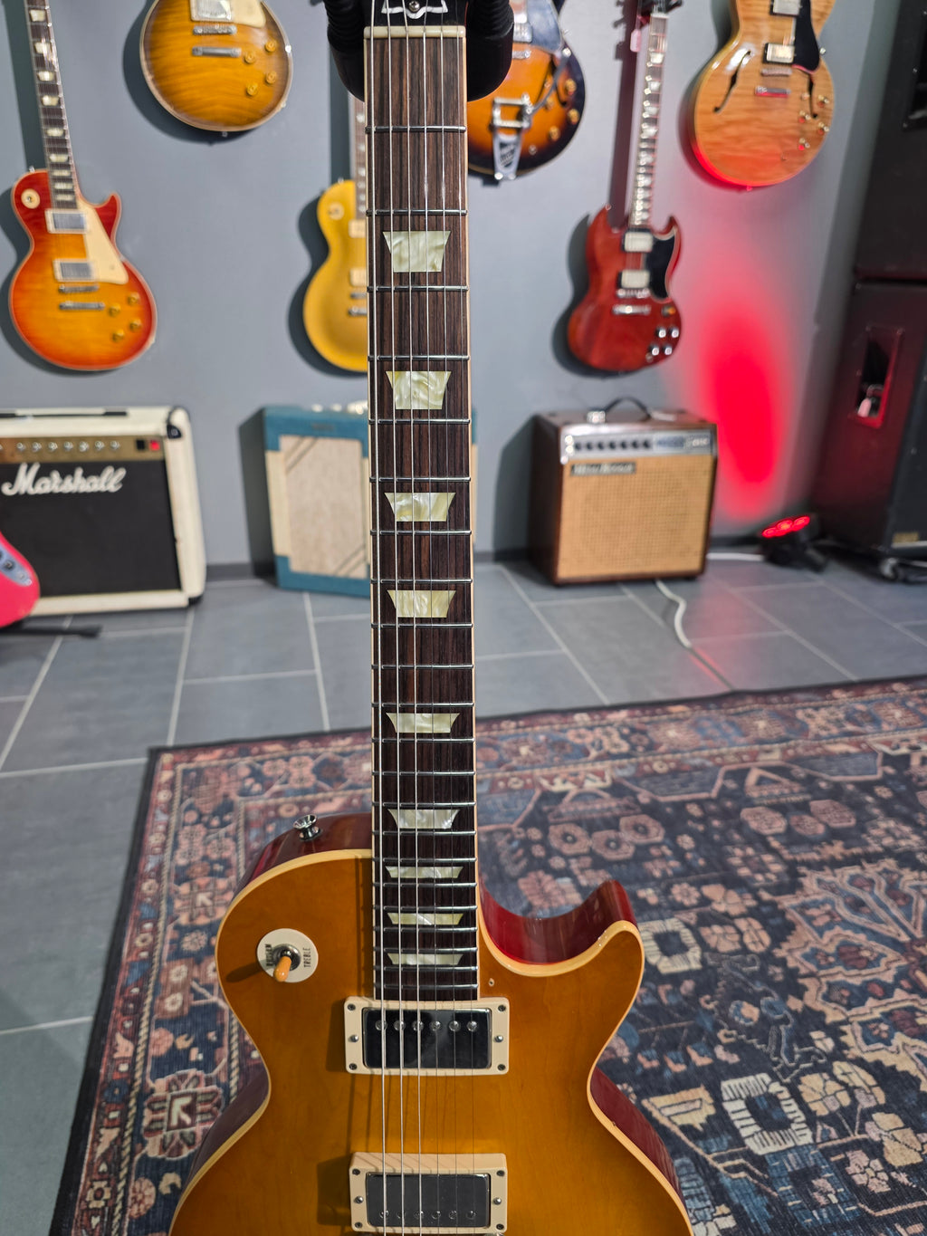 Gibson Custom Shop Les Paul 1958 Reissue VOS R8 Plain Top Butterscotch 2011