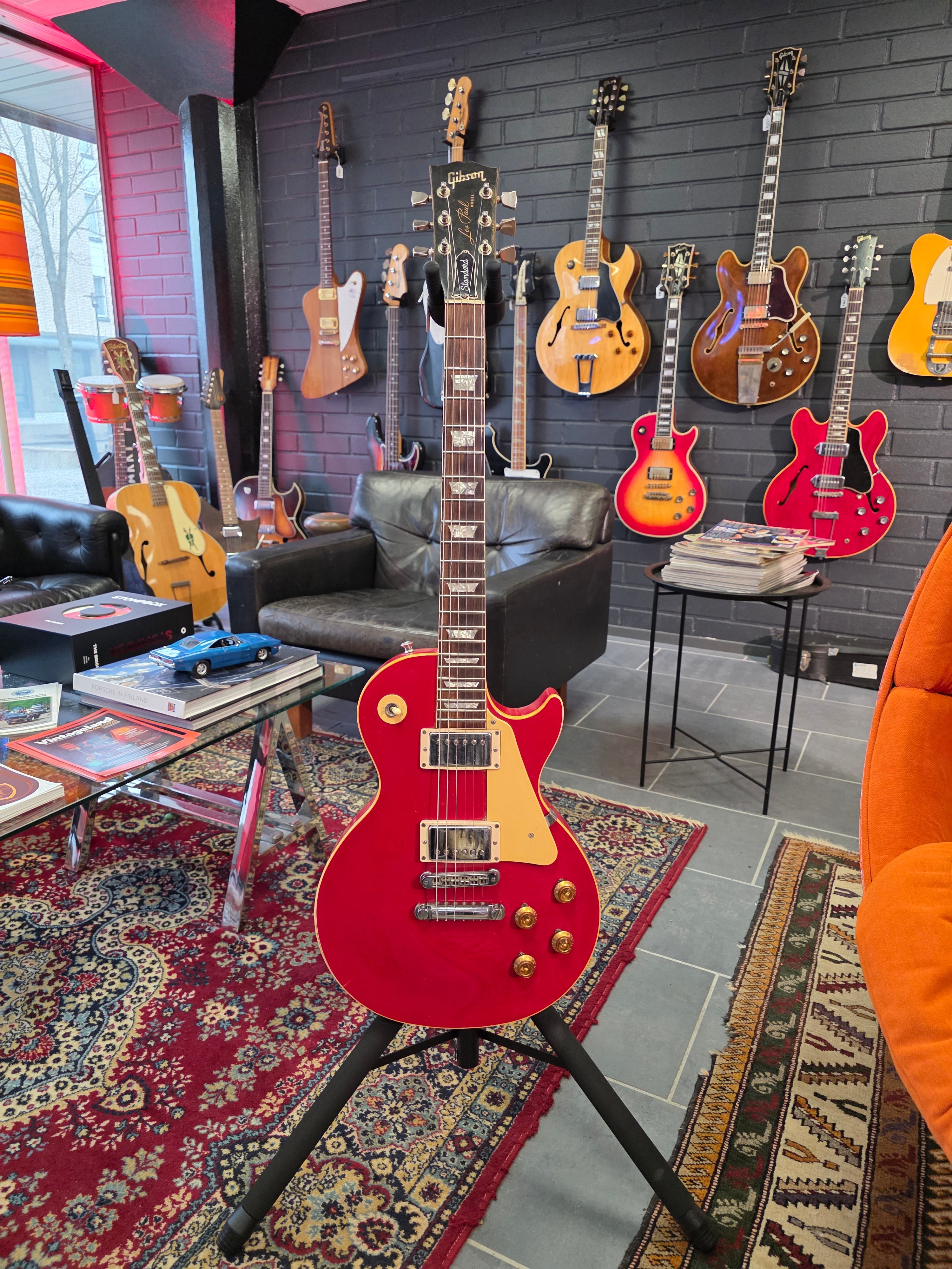 Gibson Les Paul Standard Ferrari Red 1981