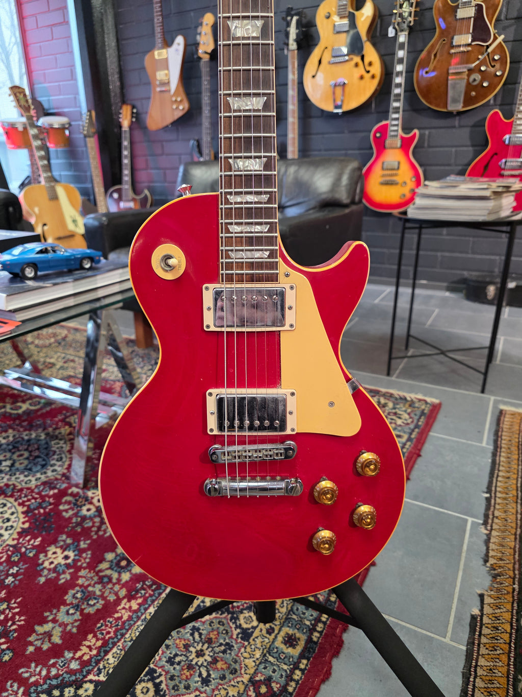 Gibson Les Paul Standard Ferrari Red 1981