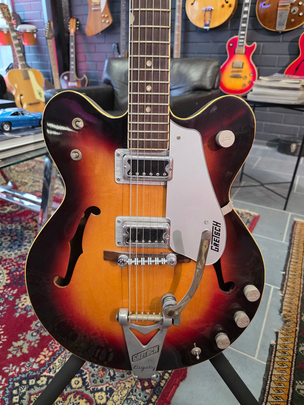 Gretsch 6105 Rally Sunburst 1967