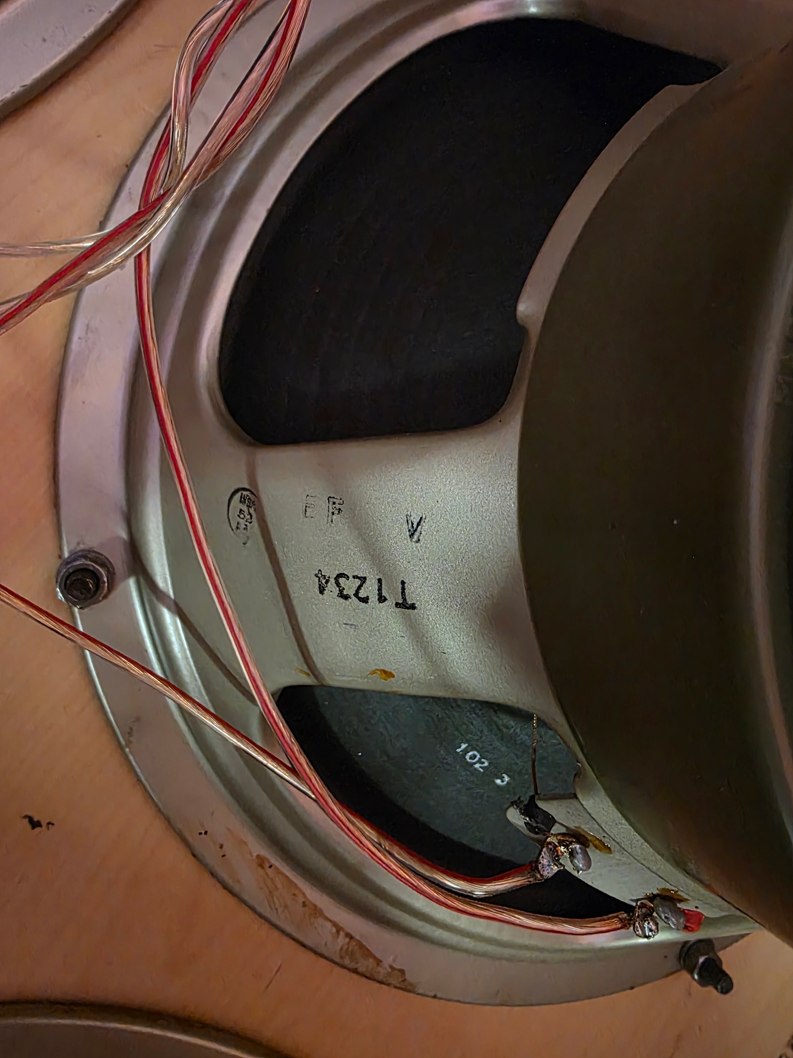Rewatt 4x12" Cabinet w/ Celestion T1234 1973 Quad