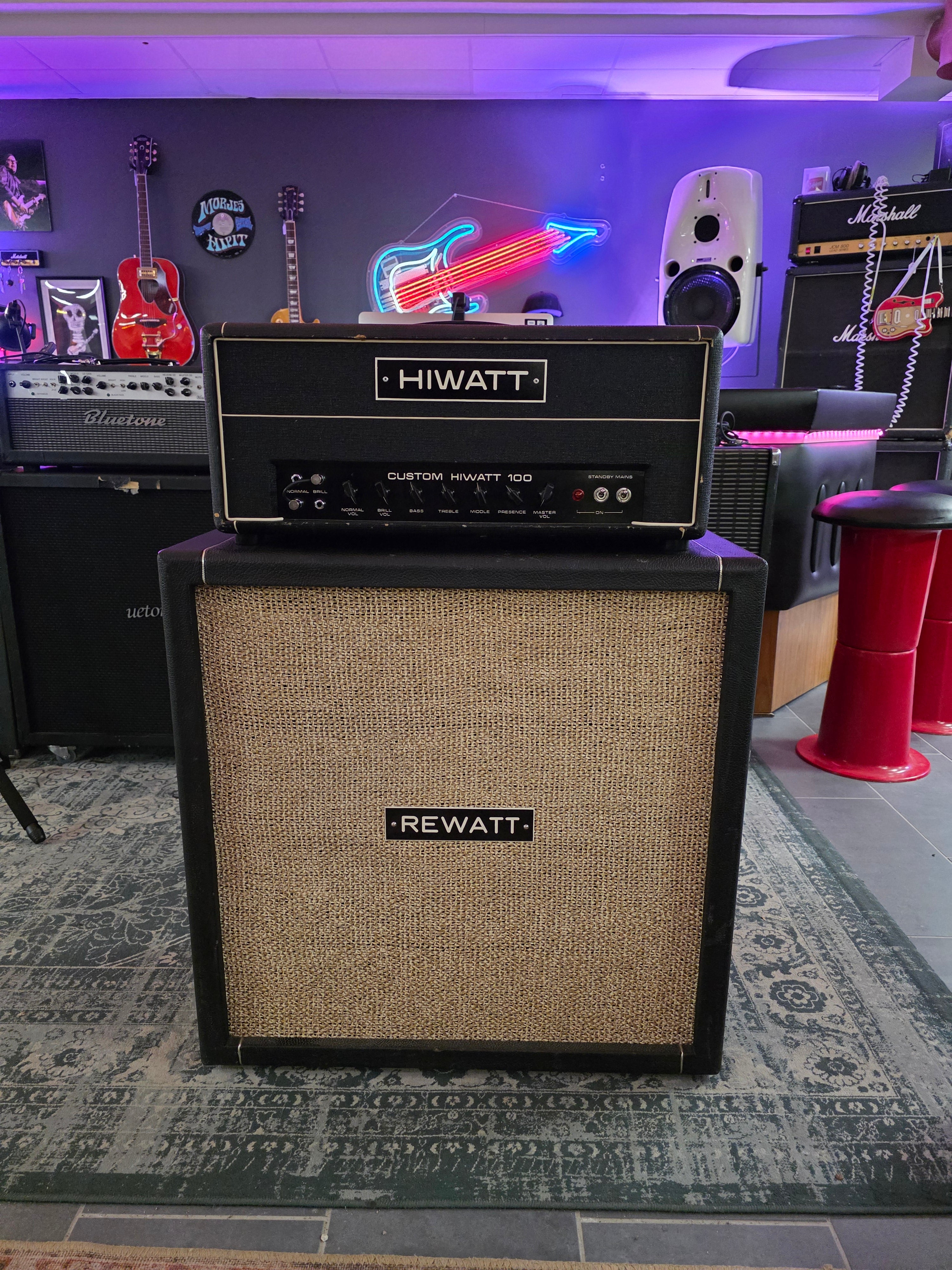 Rewatt Gabinete 4x12" con Celestion T1234 1973 Quad