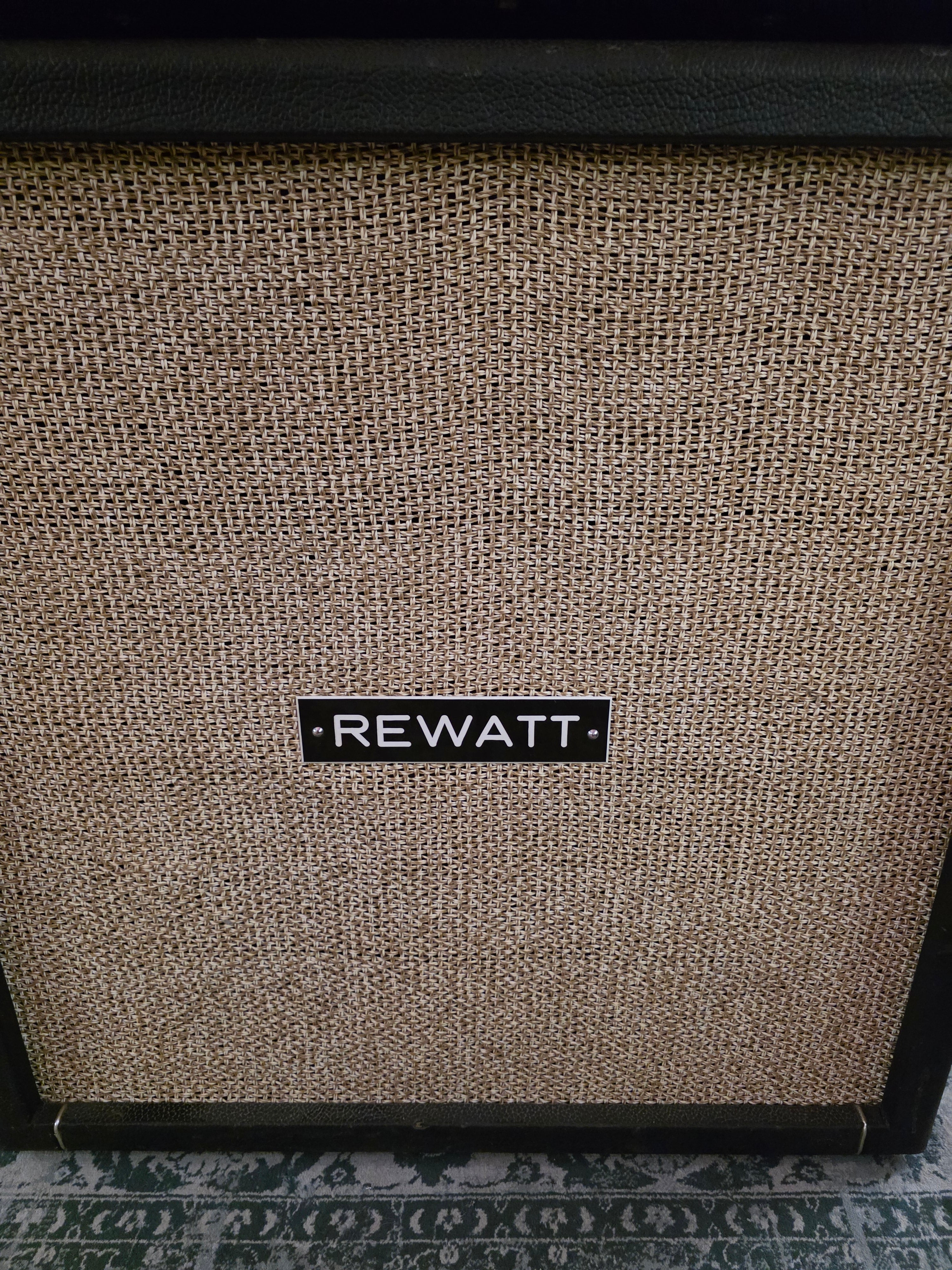 Rewatt Gabinete 4x12" con Celestion T1234 1973 Quad