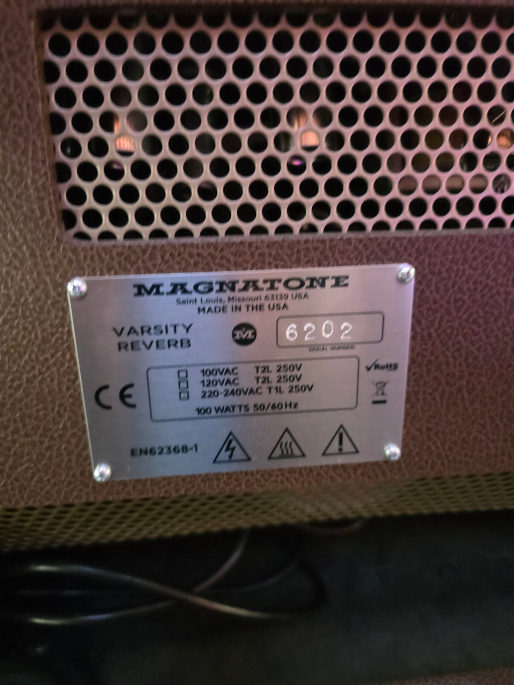 Magnatone Varsity Reverb 15-Watt 1x12"