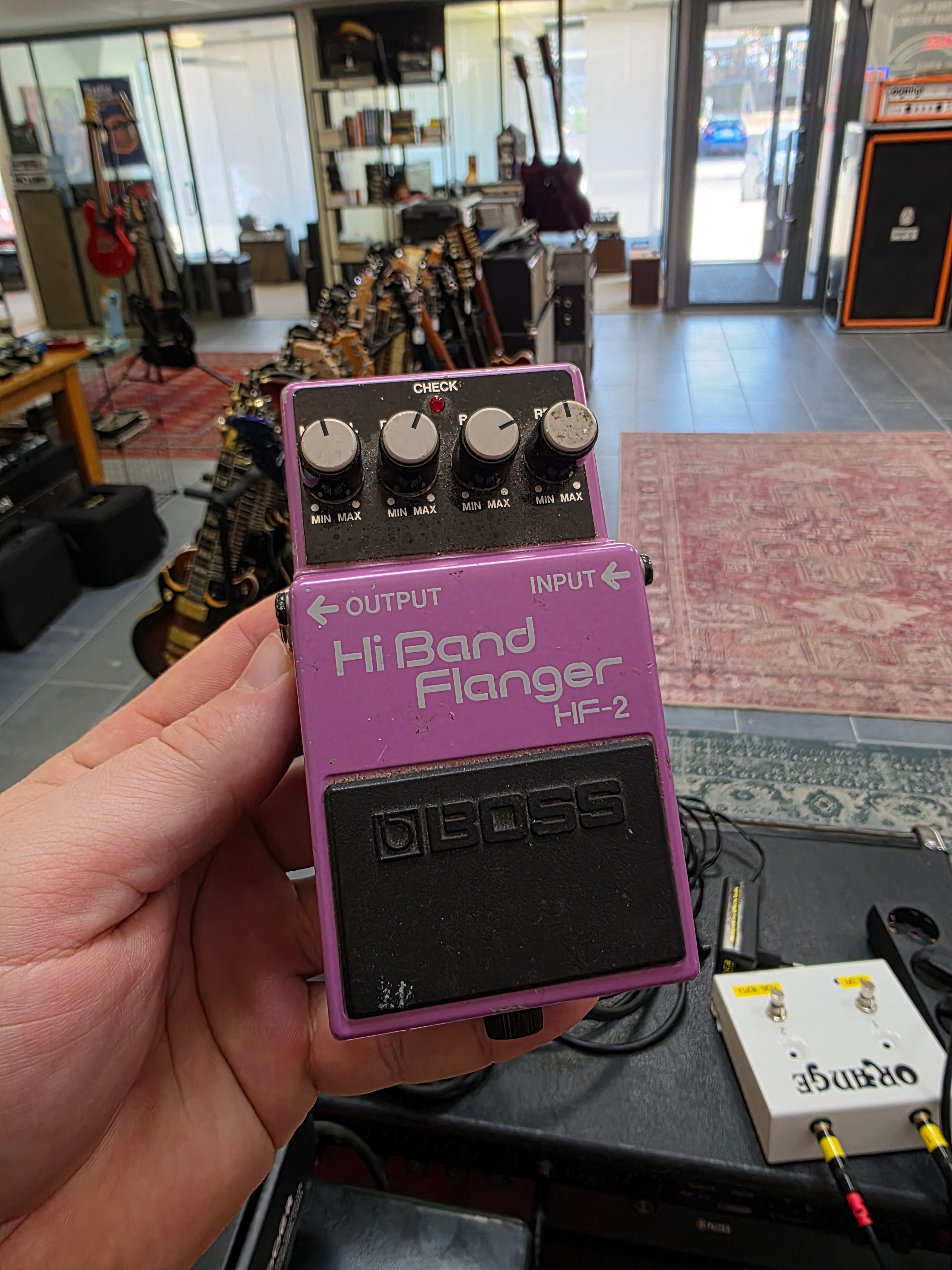 Boss Hi Band Flanger HF-2 Made in Japan Green Label – Tonefest