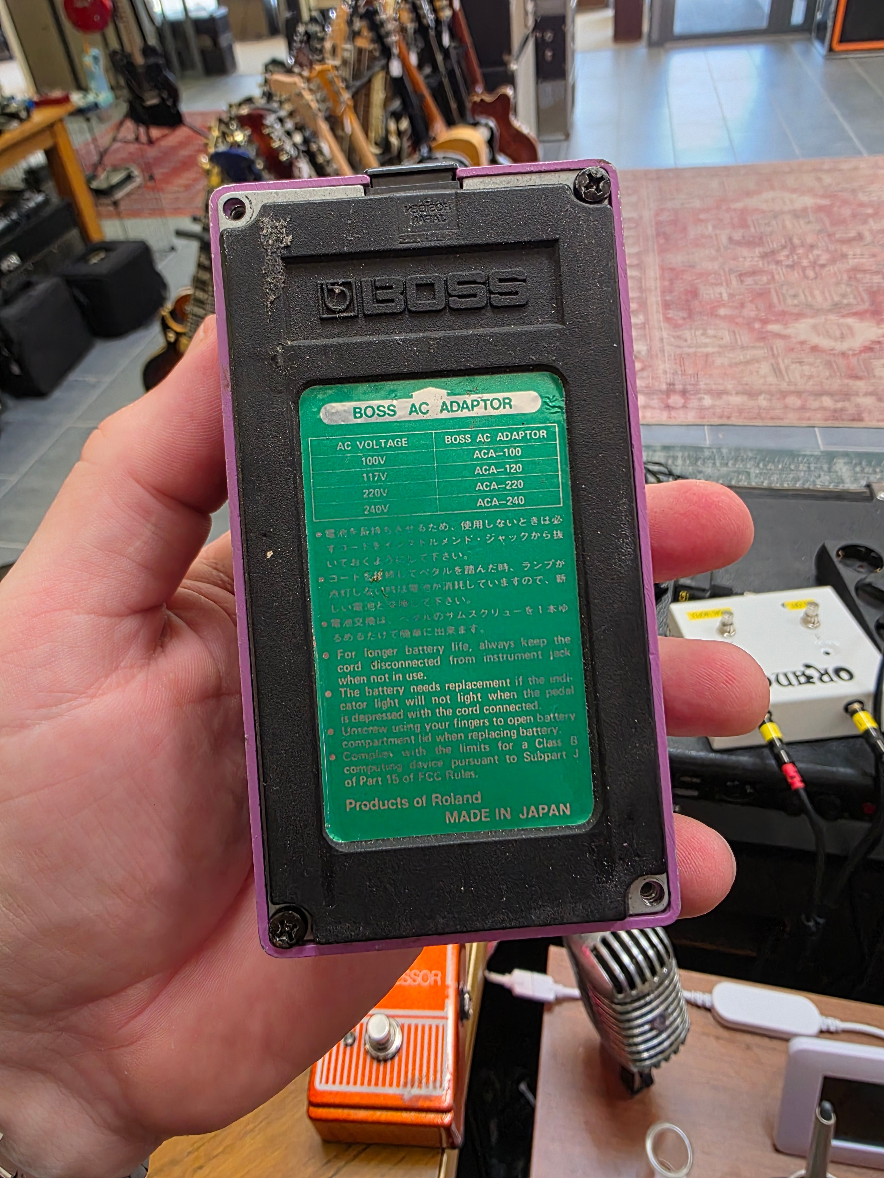 BOSS HF-2 Hi Band Flanger 台湾製 Boss Hi Band Flanger HF-2 Made in Japan Green Label – Tonefest