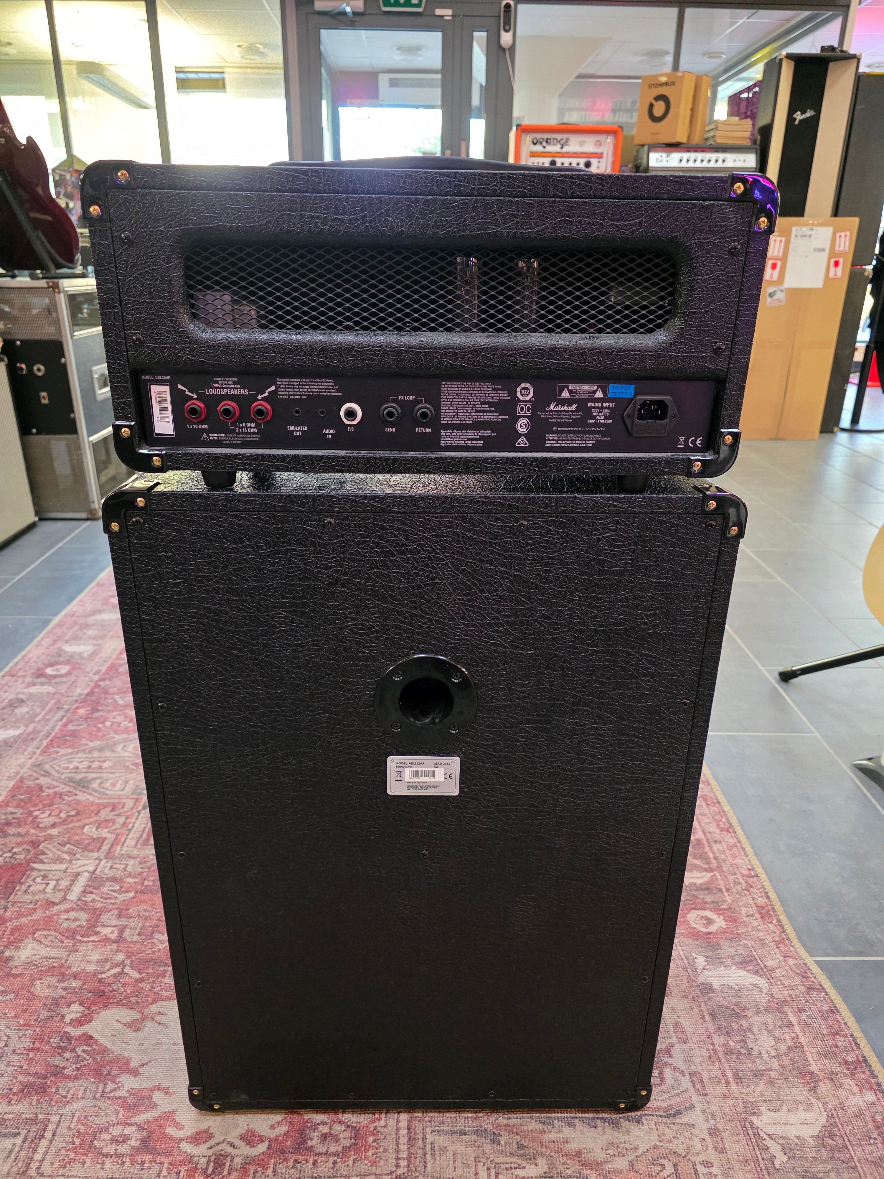 Marshall DSL20RH w/ MX212AR Cabinet
