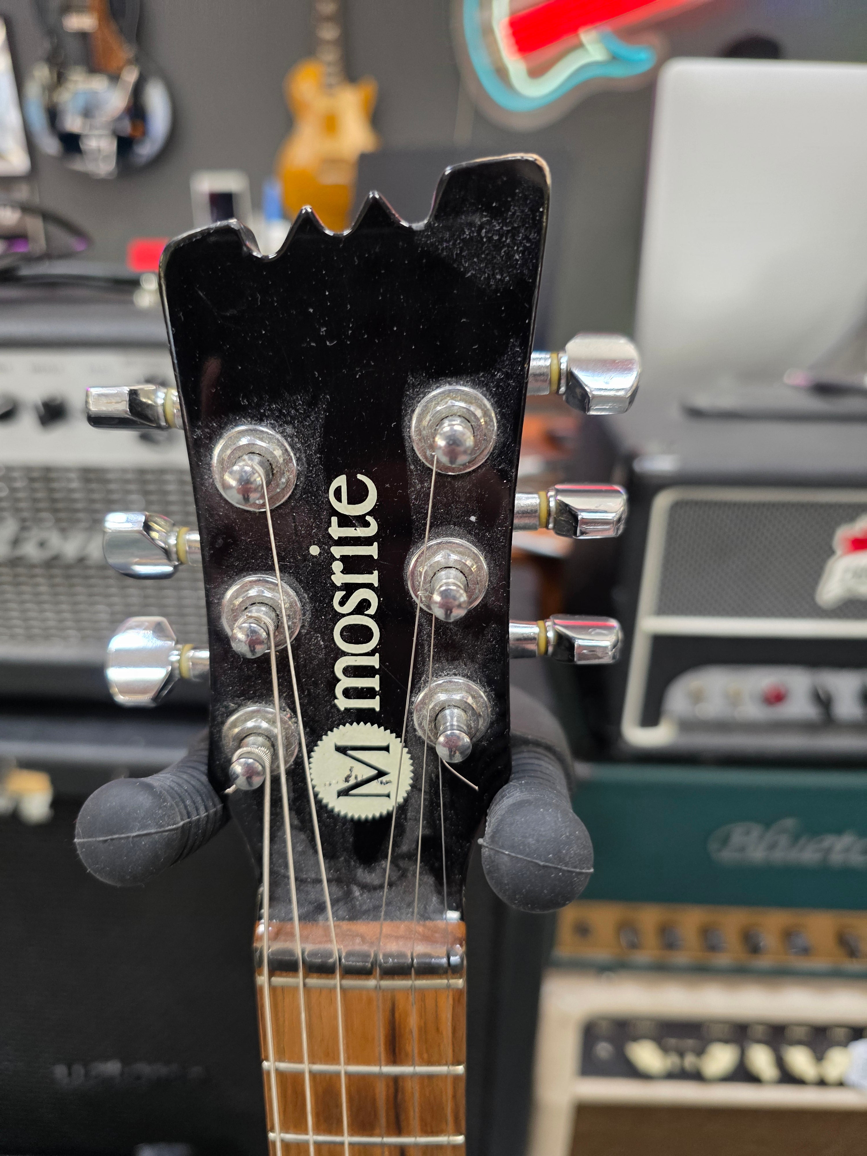Mosrite Mini Octave Guitar Black