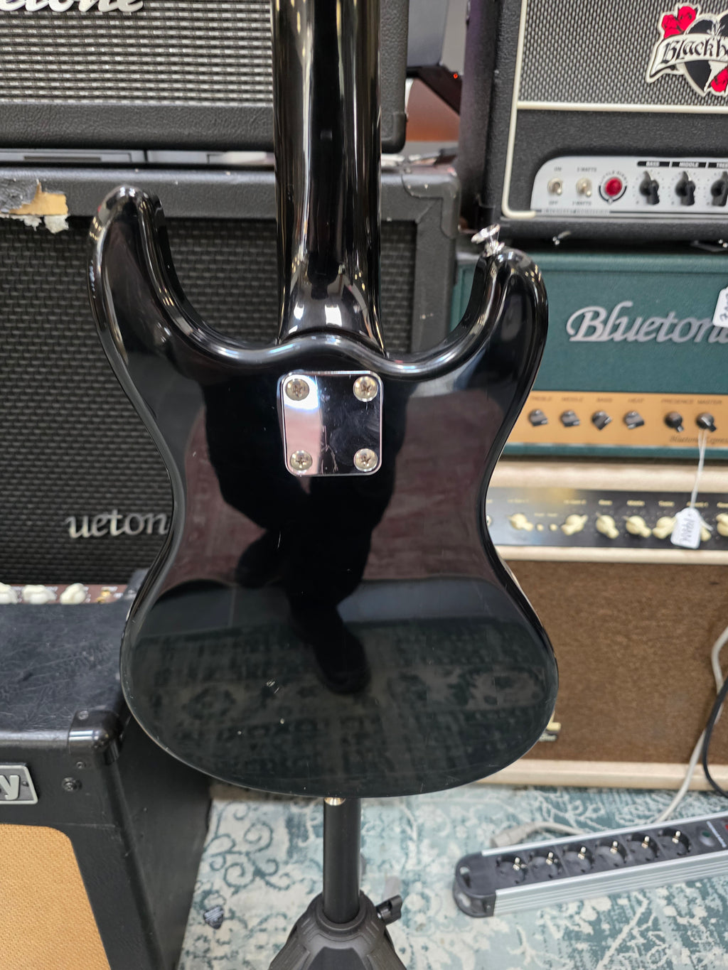 Mosrite Mini Octave Guitar Black